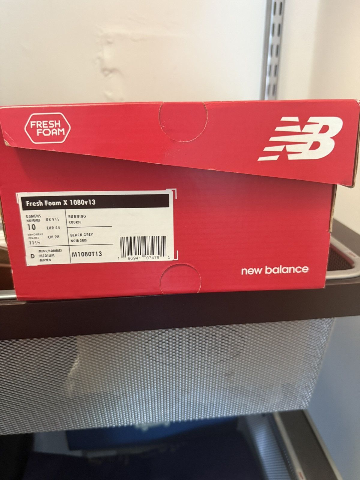 New Balance New Balance Fresh Foam X 1080v13 – Triple Black (US 10) Size US 10 / EU 43 - 7 Thumbnail