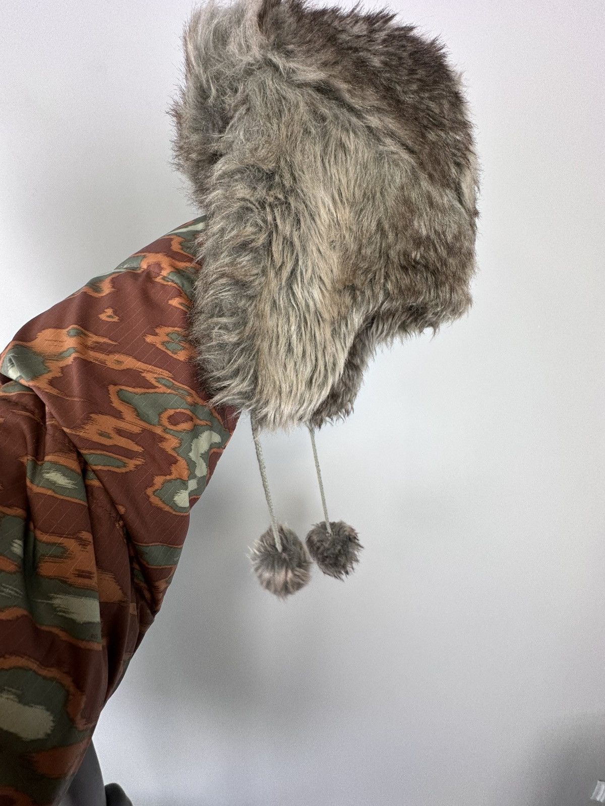 If Six Was Nine × Japanese Brand × Vintage Vintage Y2k Ushanka Fur Faux Mohair Hat Size ONE SIZE - 6 Thumbnail
