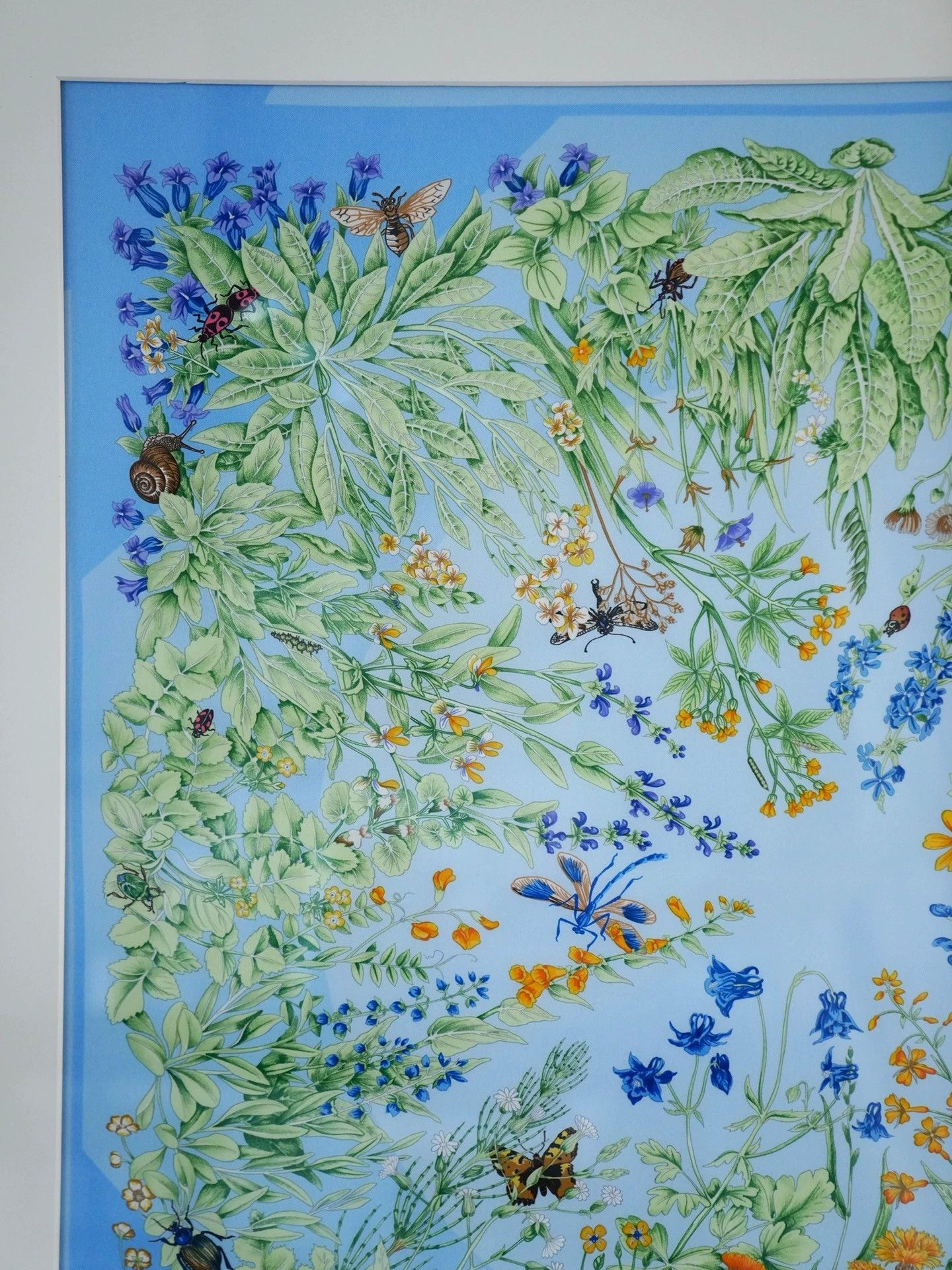 Hermes Hermes LA PRAIRIE Silk Scarf 90cm 1994/2002 Size ONE SIZE - 9 Thumbnail