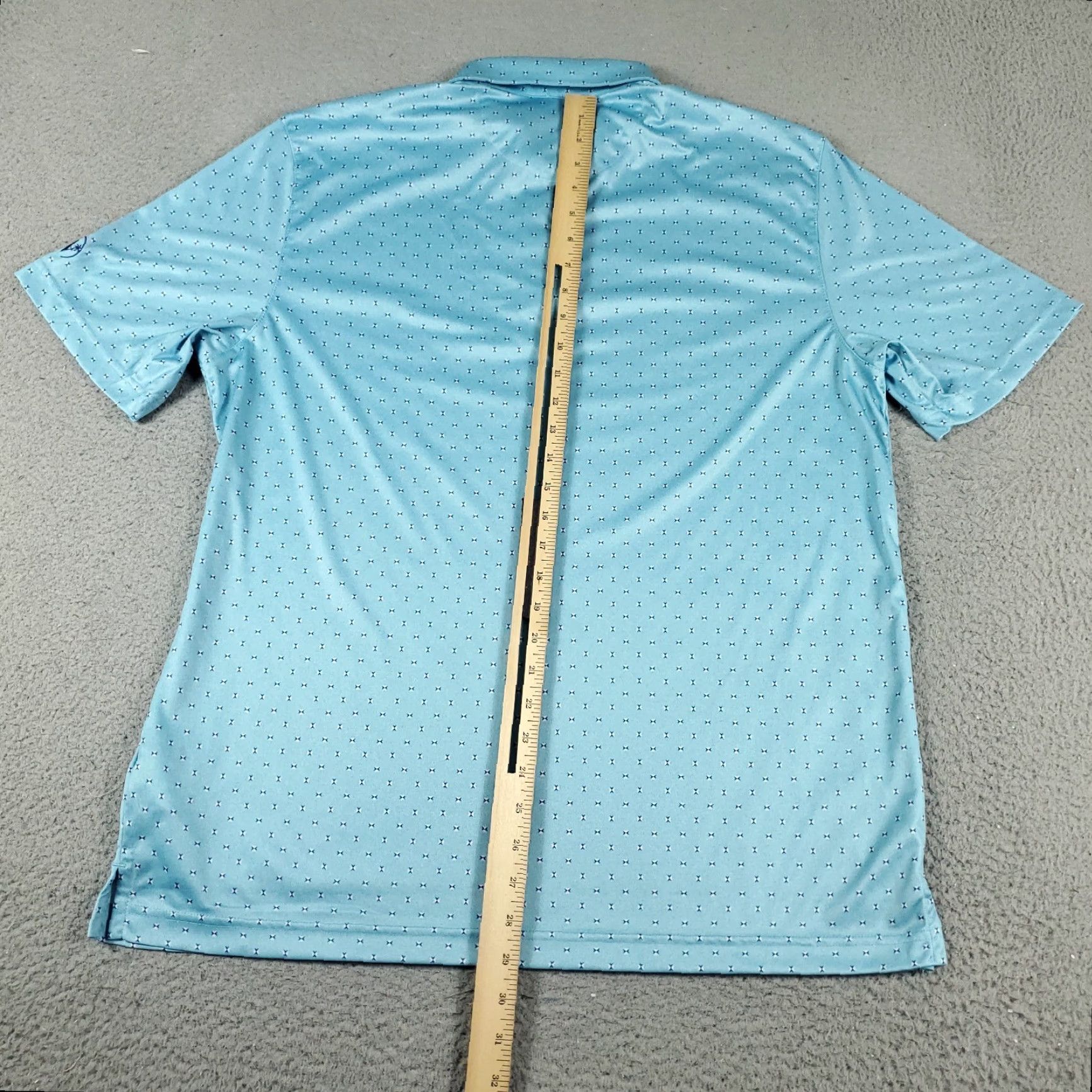 Vintage Greg Norman Polo Shirt Mens Large Blue Golf Casual Short Sleeve Size US L / EU 52-54 / 3 - 4 Thumbnail