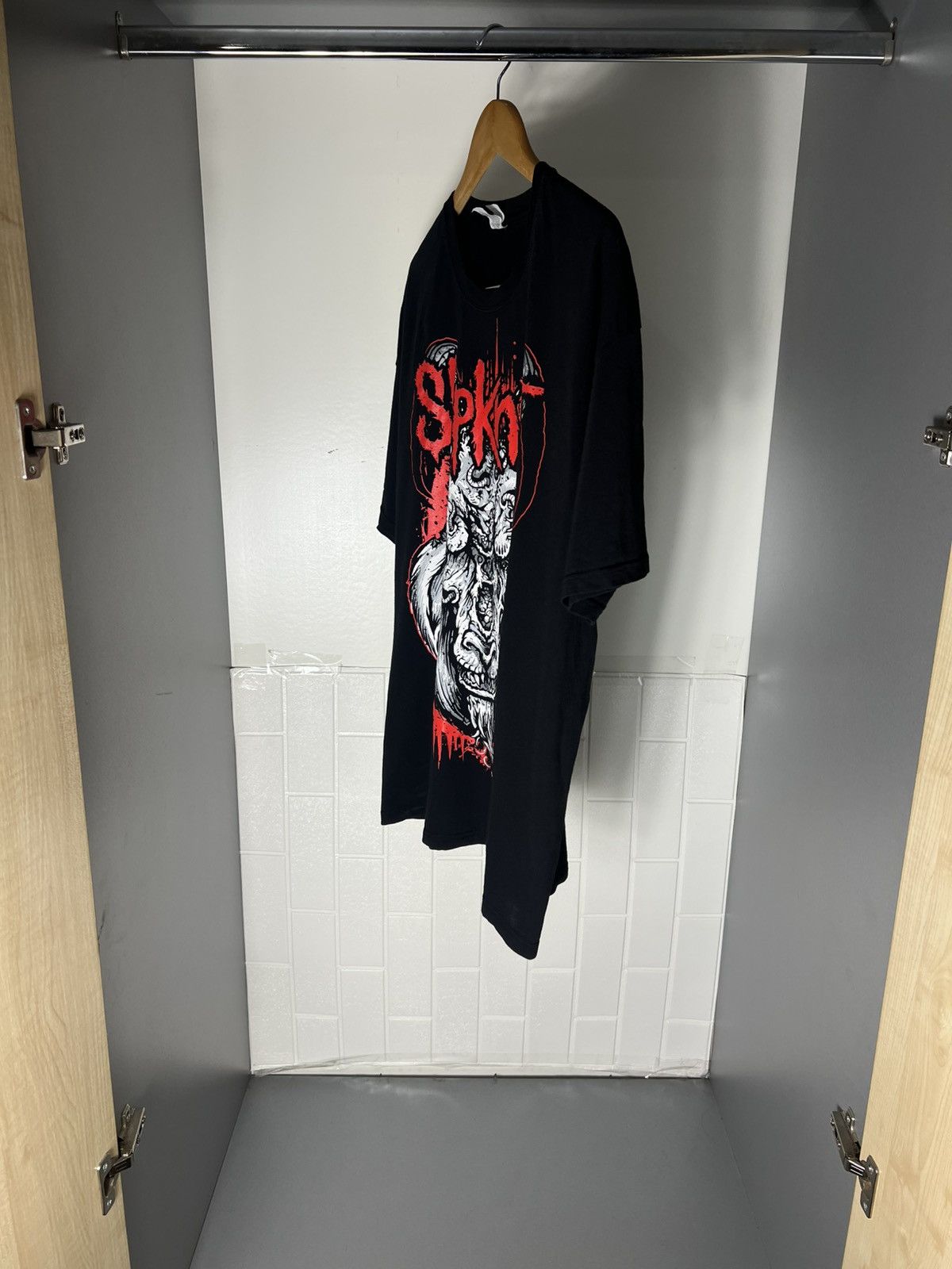 Band Tees VINTAGE SLIPKNOT GOAT WORLD TOUR ROCK T-SHIRT METAL Y2K 90s Size US XXL / EU 58 / 5 - 3 Thumbnail