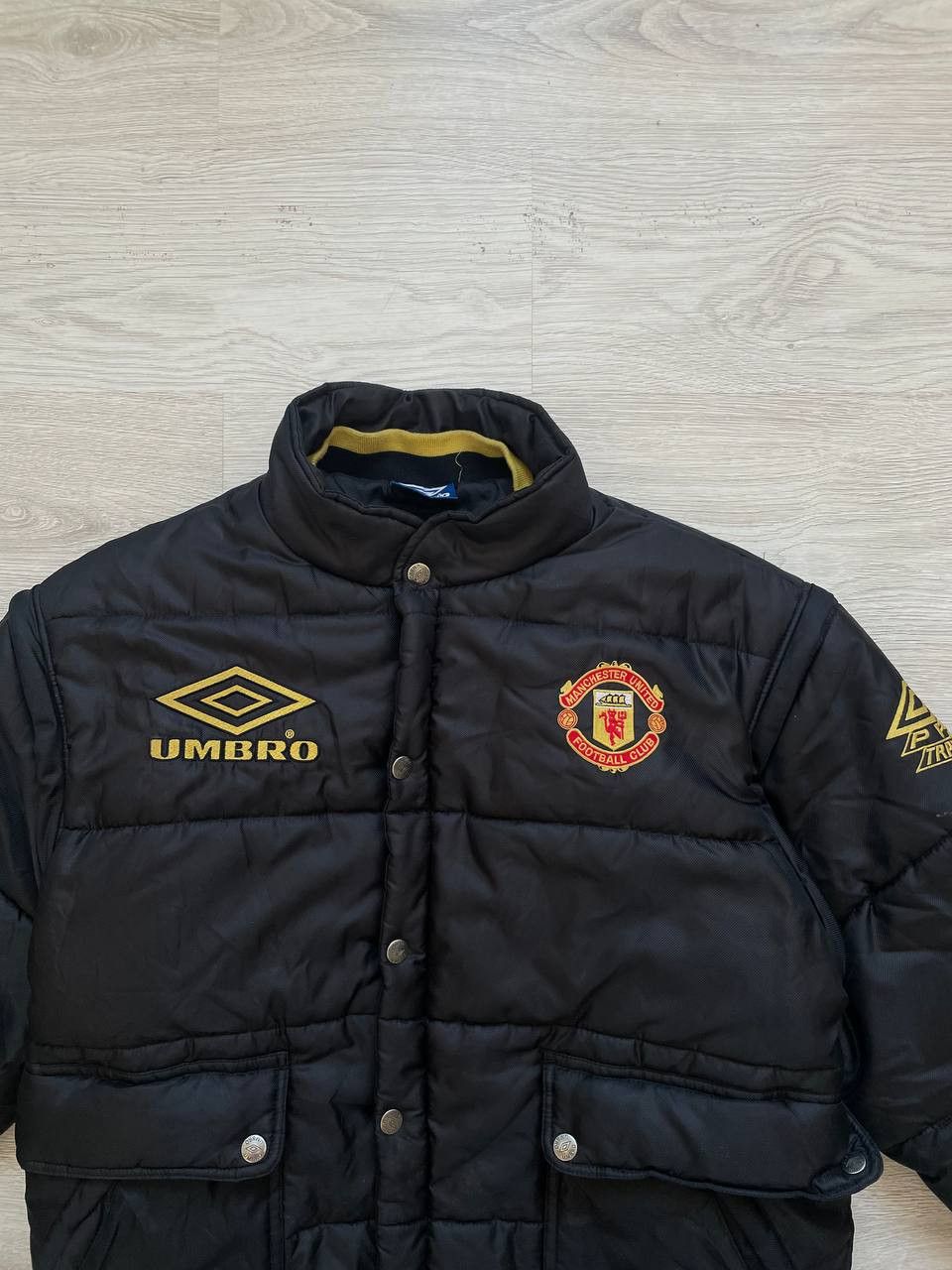Umbro Manchester United Umbro Sharp puffer jacket football 90s Size US L / EU 52-54 / 3 - 4 Thumbnail