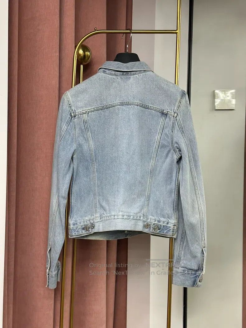 Acne Studios Acne Studios Blue Denim Jacket Size XS / US 0-2 / IT 36-38 - 2 Thumbnail