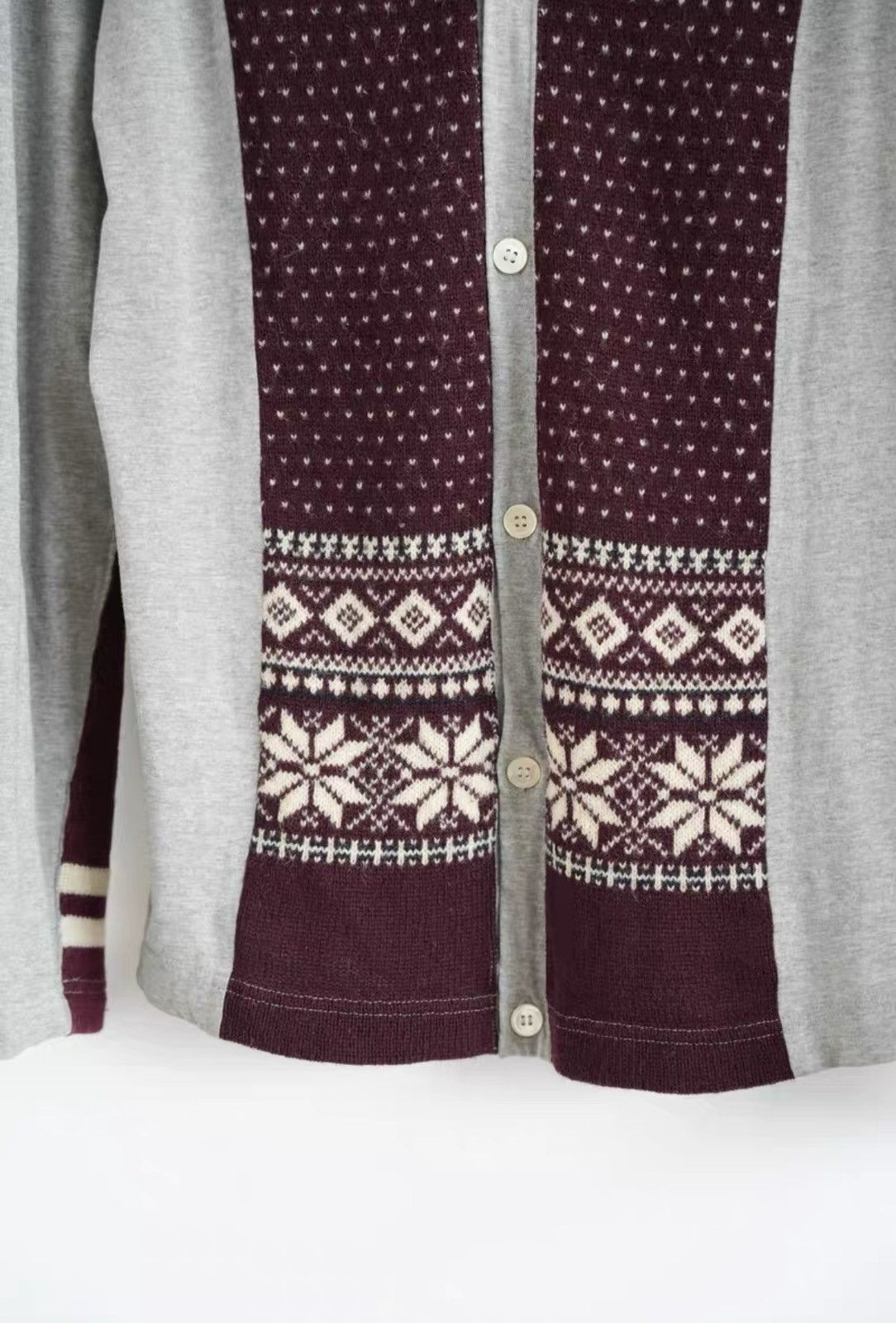 Yohji Yamamoto Comme des Garçons 11aw Nordic Knit Cardigan K4 Size US M / EU 48-50 / 2 - 4 Thumbnail