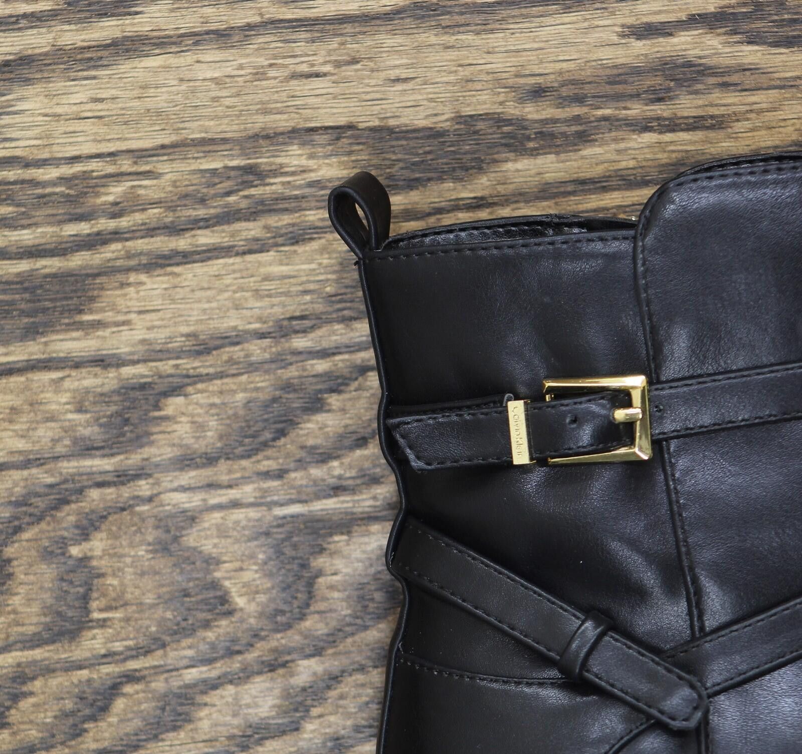 Calvin Klein Nwt Calvin Klein Buckle Jasen Bootie Kcjasen Black 6.5m Size US 6.5 / IT 36.5 - 7 Thumbnail