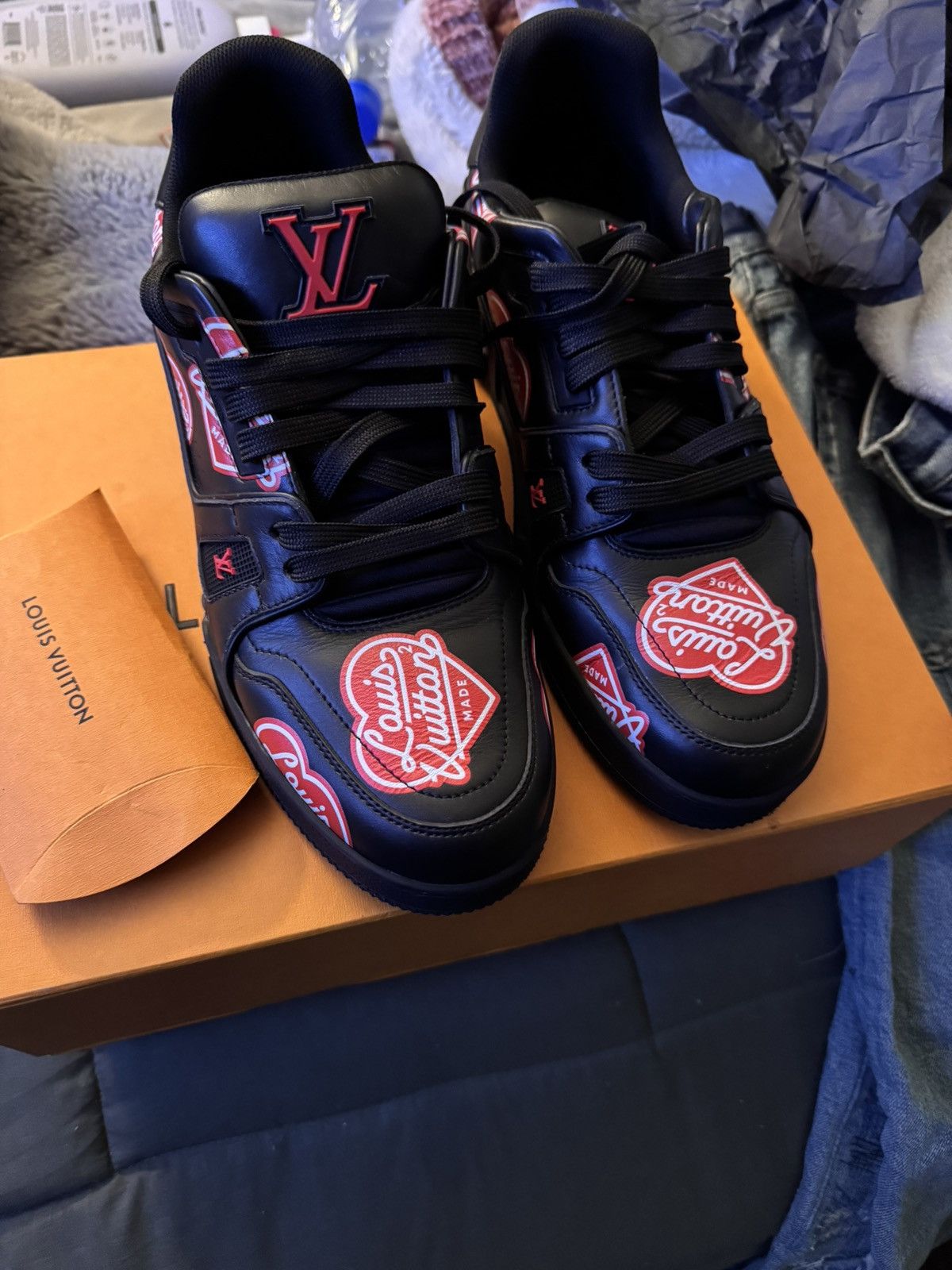 Louis Vuitton Human Made Trainers | Grailed