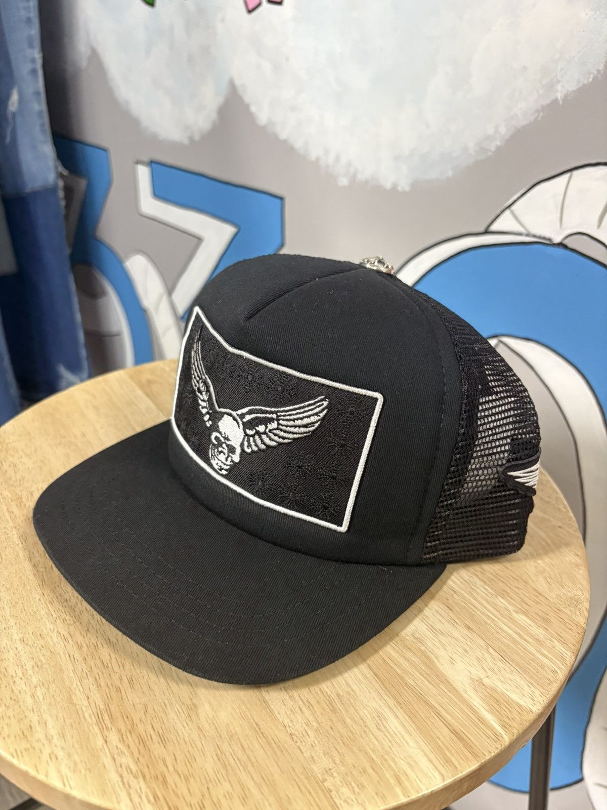 Chrome Hearts Chrome Hearts Foti Yungblood Trucker Hat Size ONE SIZE - 2 Thumbnail