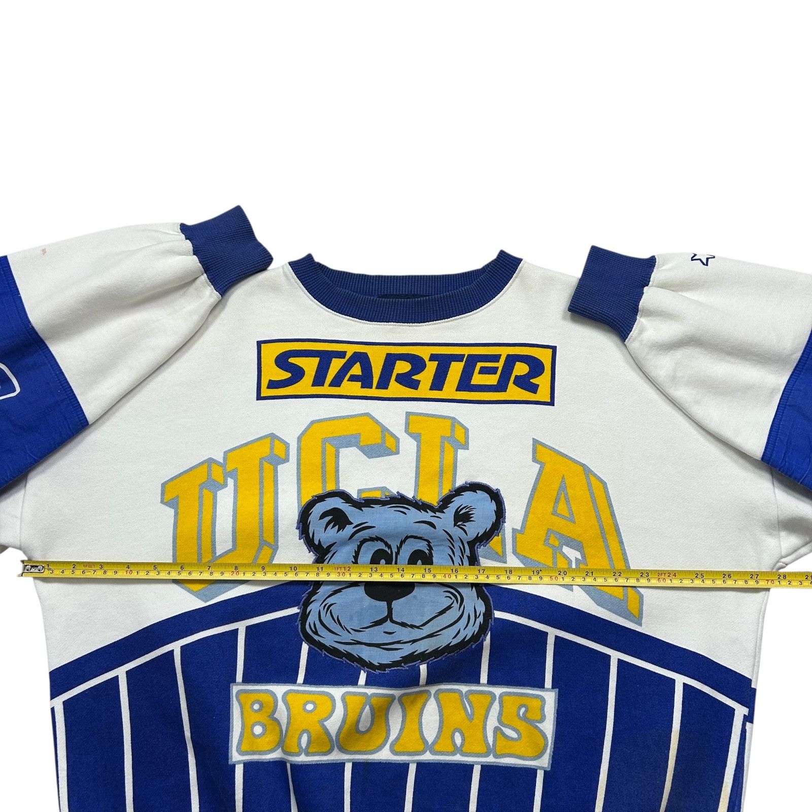NCAA VTG 80s 90s UCLA BRUINS STARTER AOP SWEATSHIRT Size US L / EU 52-54 / 3 - 13 Thumbnail