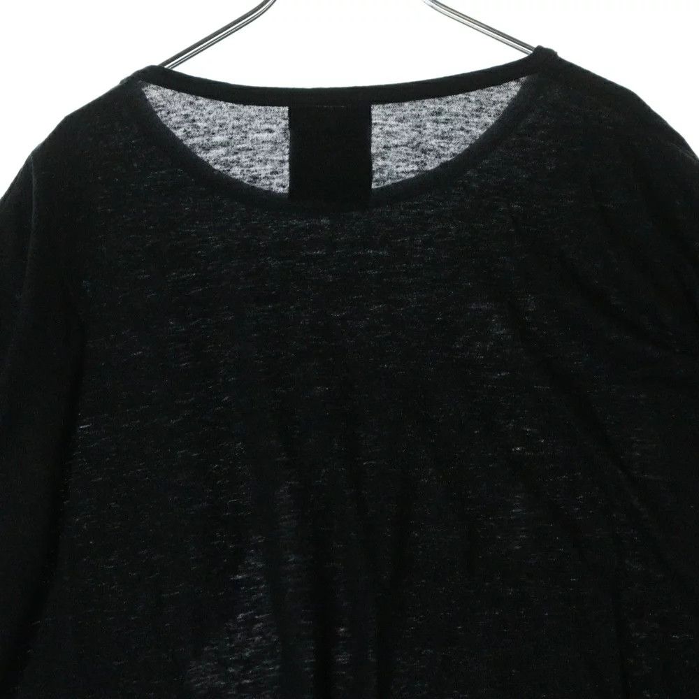 Yohji Yamamoto BLACK Scandal Yohji Yamamoto // 20SS Crew Neck T-Shirt Size US L / EU 52-54 / 3 - 4 Thumbnail