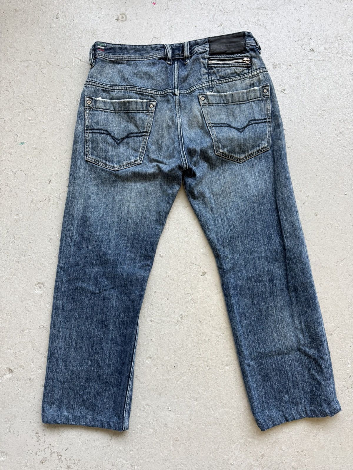 Diesel Diesel Light Wash Distressed Denim Size US 32 / EU 48 - 3 Thumbnail