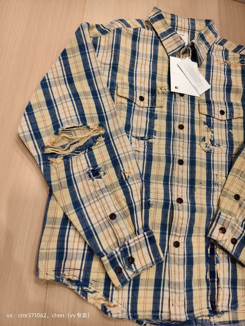 Visvim VisvimVISVIM Pioneer Check Long Sleeve Shirt-2504 Size US M / EU 48-50 / 2 - 2 Thumbnail