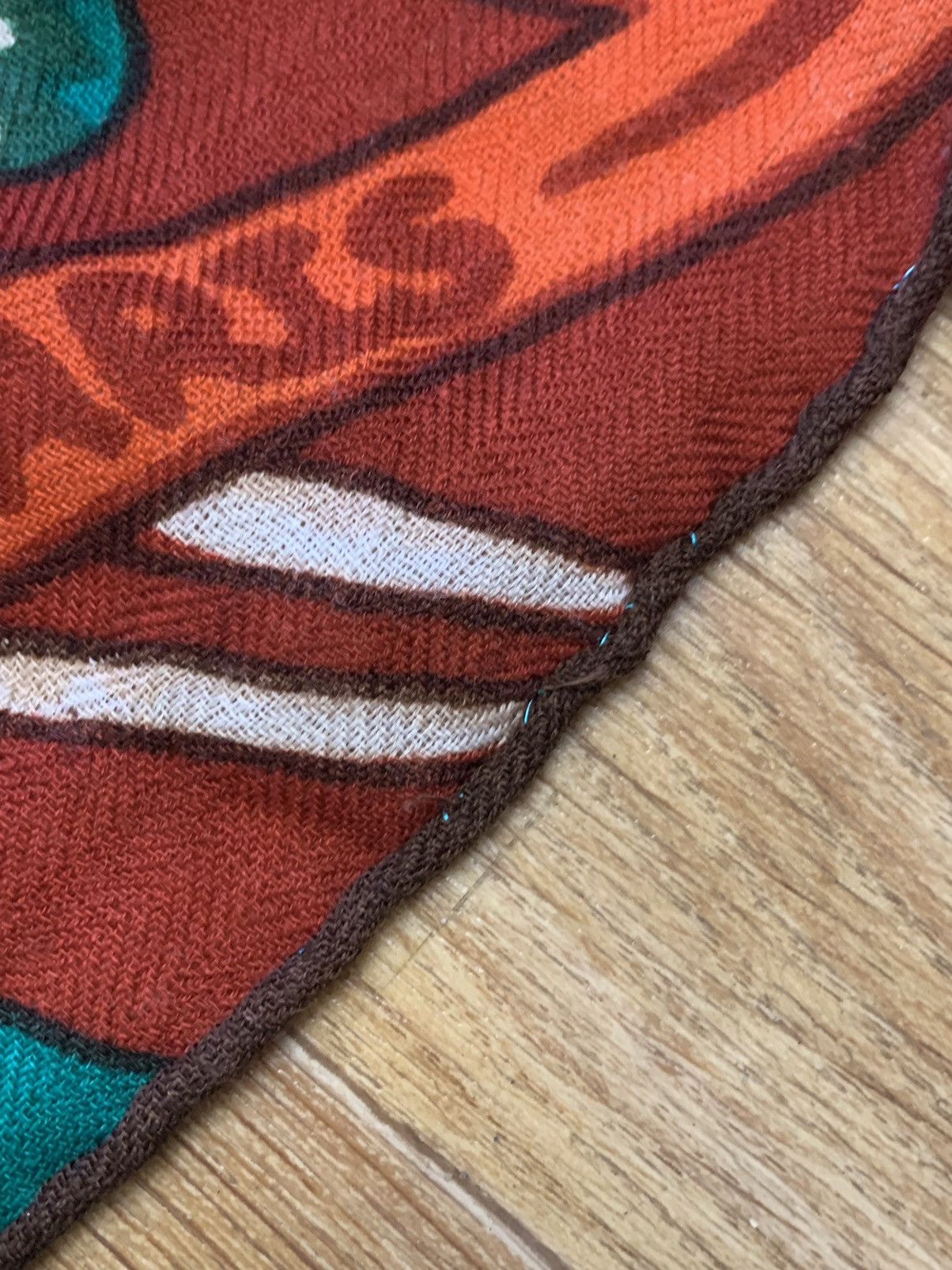 Hermes Hermes Cosmogonie Apache Cashmere Wool Silk Shawl Scarf Size ONE SIZE - 5 Thumbnail