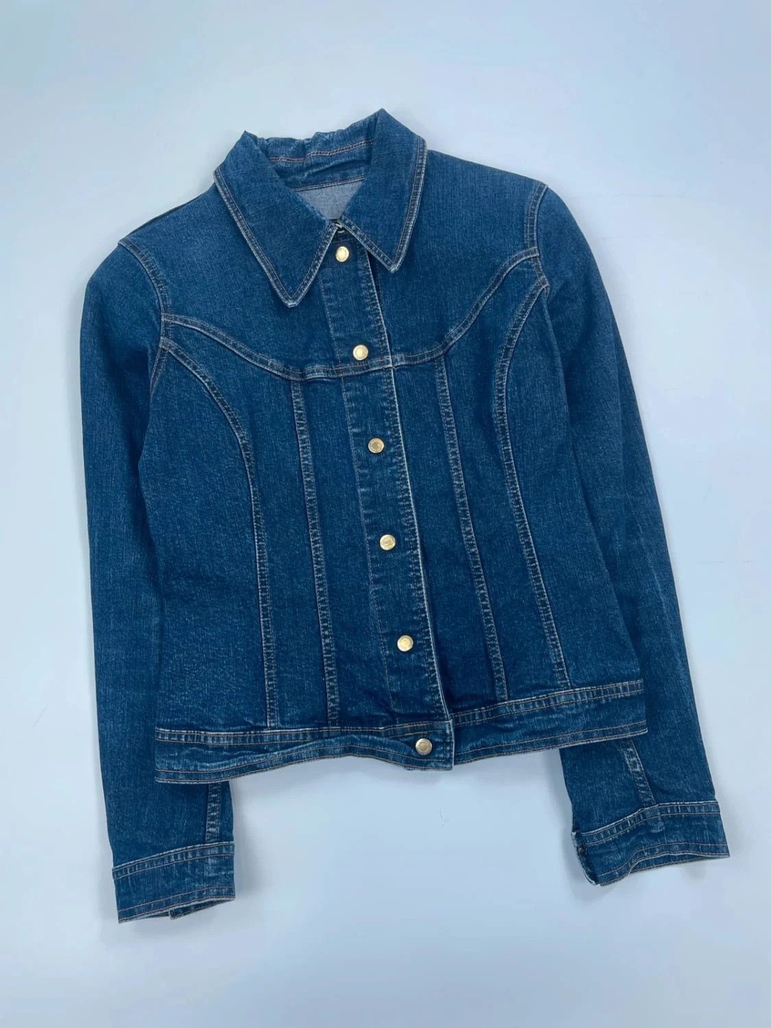 Dolce & Gabbana Dolce Gabbana 00’s Shirt Denim Jacket Size S / US 4 / IT 40 - 5 Thumbnail