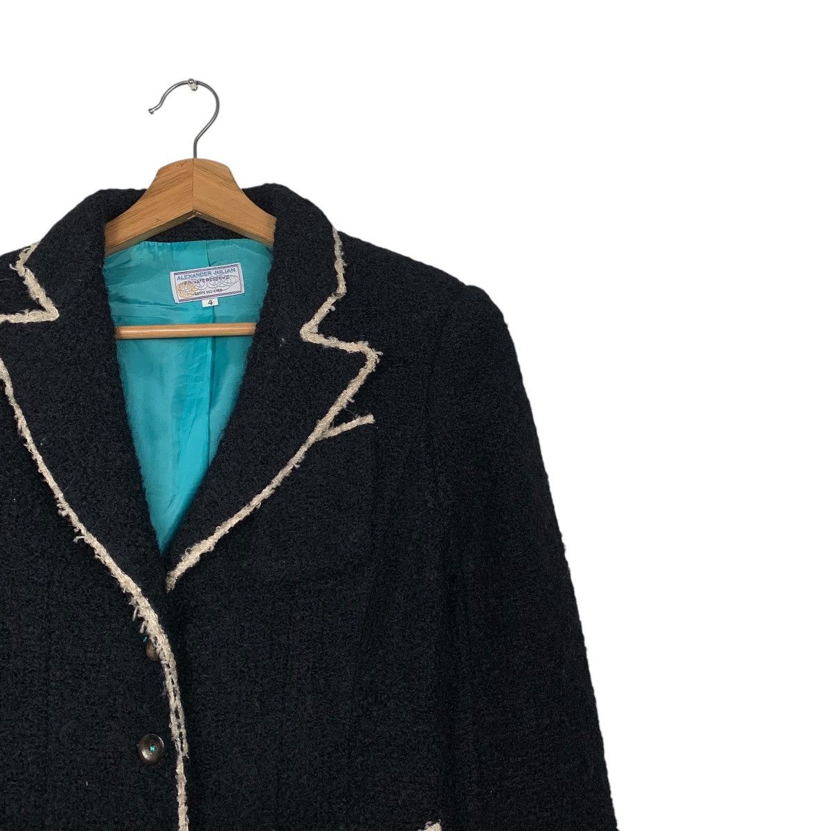 Alexander Julian Alexander Julian Wool Women Jacket Size S / US 4 / IT 40 - 5 Thumbnail