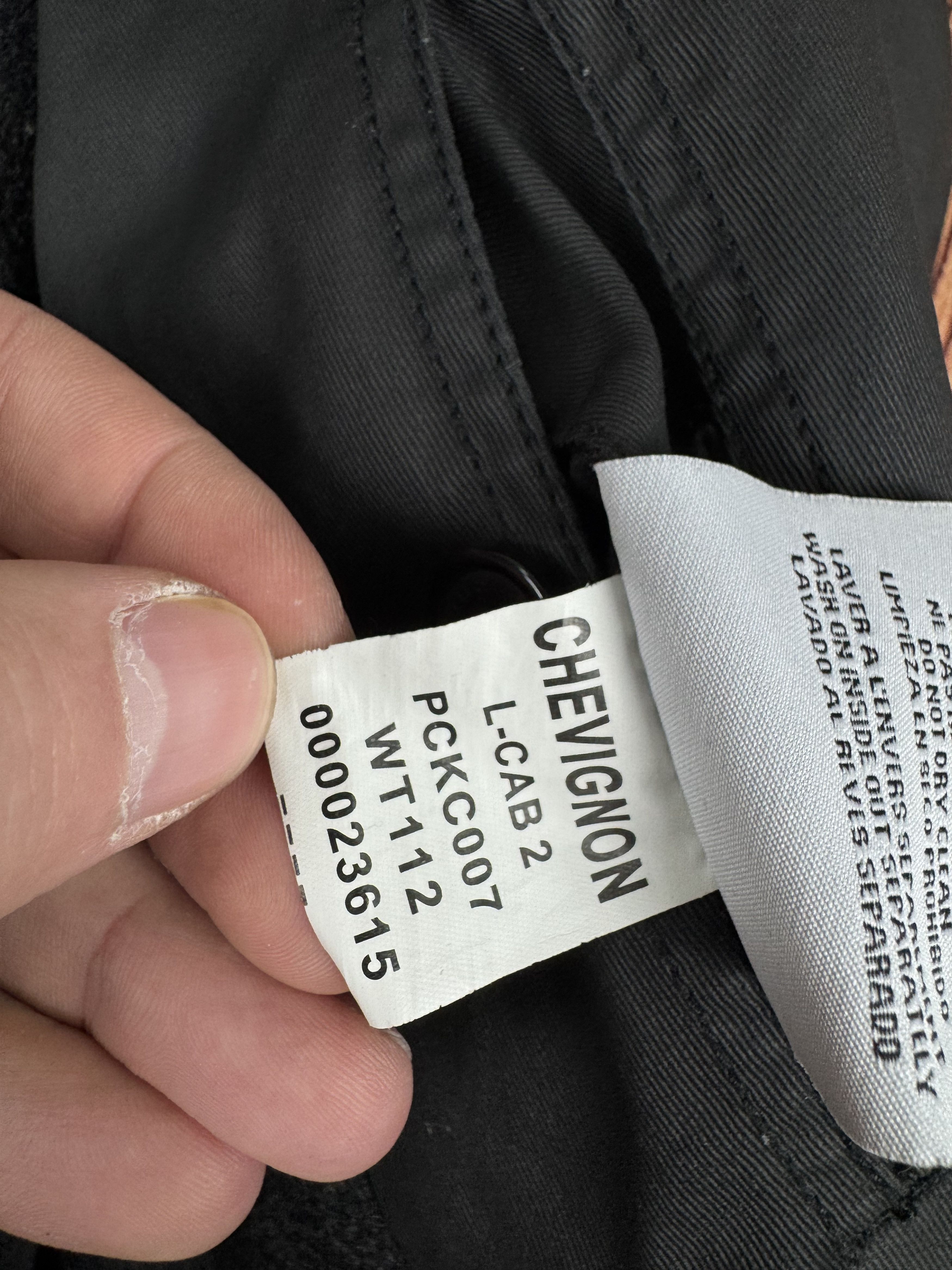Chevignon CHEVIGNON Unlimited Double Breasted Black Coat Jacket Size US XXL / EU 58 / 5 - 10 Thumbnail