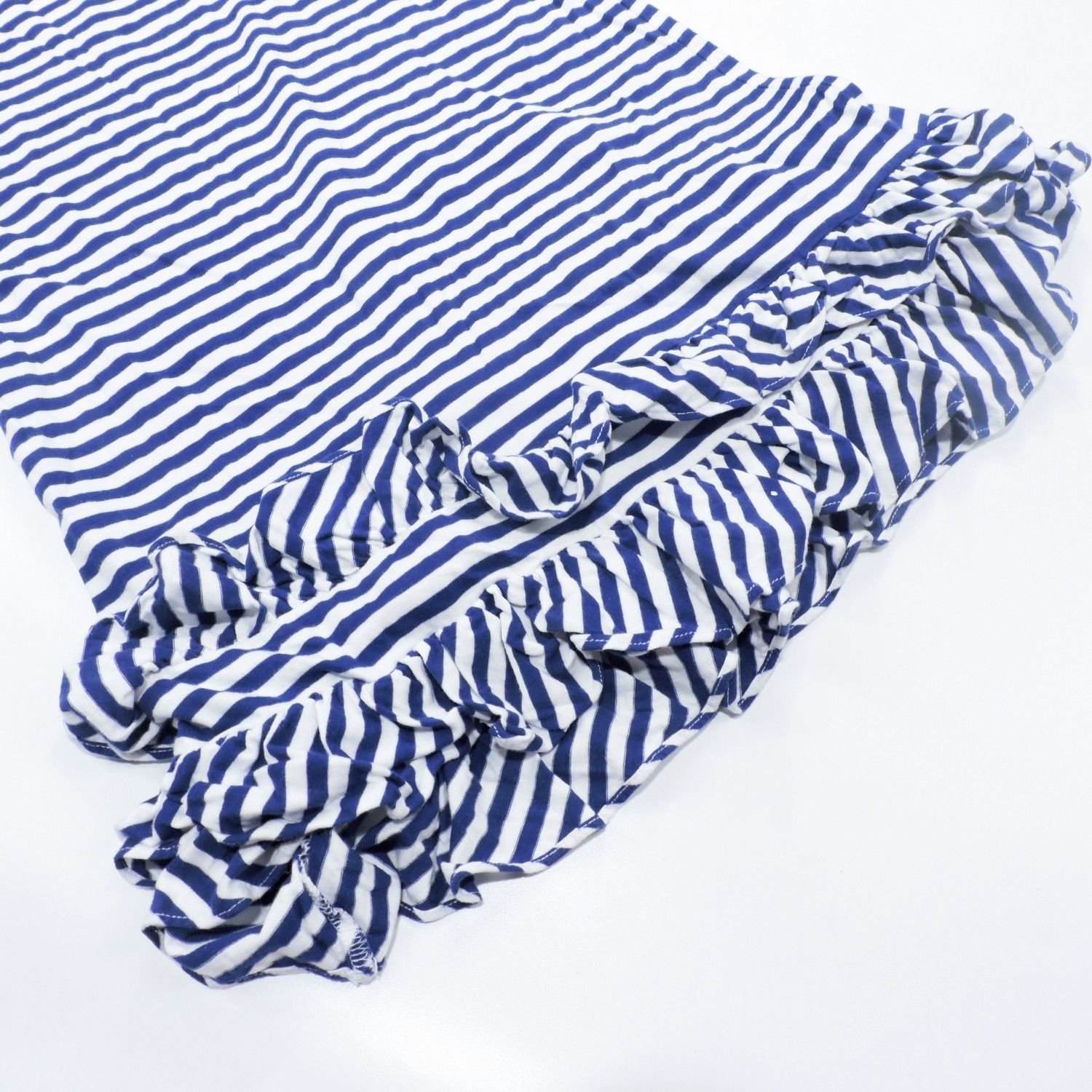 Polo Ralph Lauren POLO RALPH LAUREN GIRLS BLUE/WHITE STRIPED SLEEVELESS DRESS Size XL / US 12-14 / IT 48-50 - 10 Thumbnail