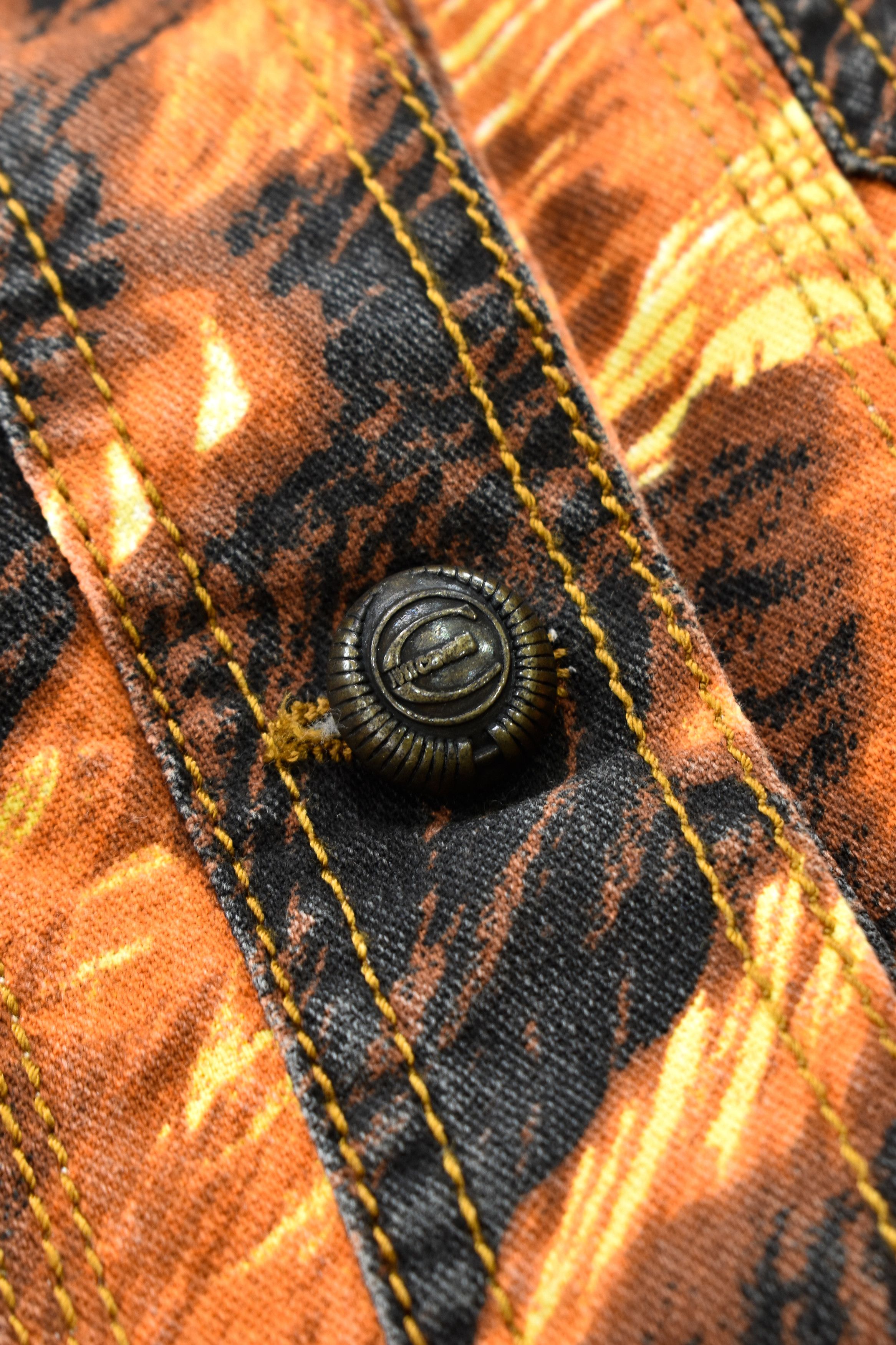 Just Cavalli ROBERTO JUST CAVALLI Vintage Denim Cotton Printed Jacket Size S / US 4 / IT 40 - 7 Thumbnail