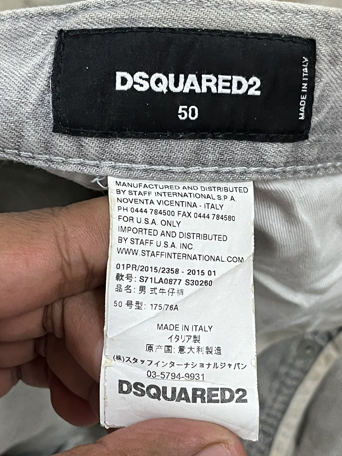 Dsquared2 Vintage DSQUARED2 Distressed Denim Size US 36 / EU 52 - 11 Thumbnail