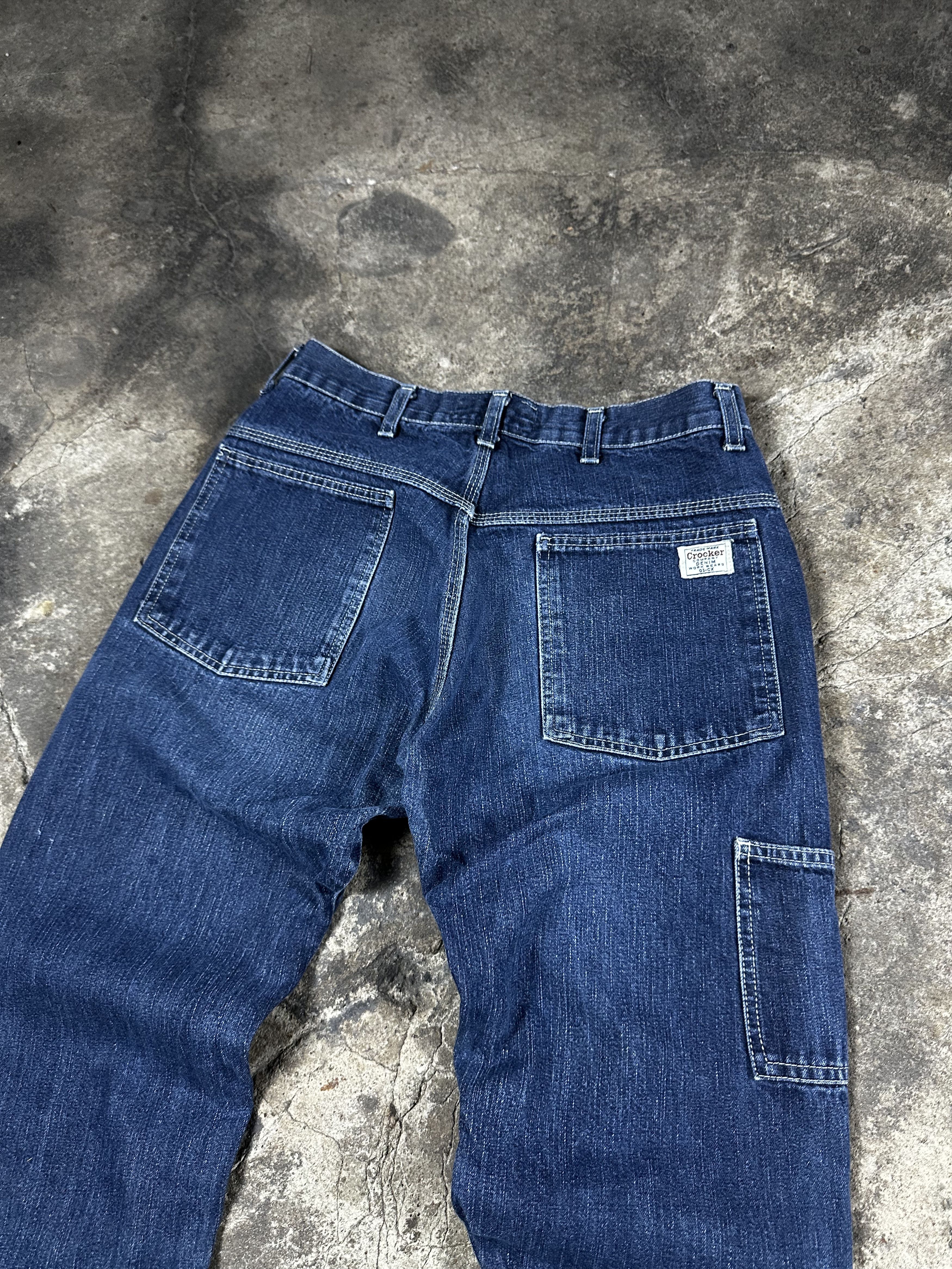 Vintage 90s Vintage Crocker Doubleknee Workwear Pants Size US 30 / EU 46 - 4 Thumbnail