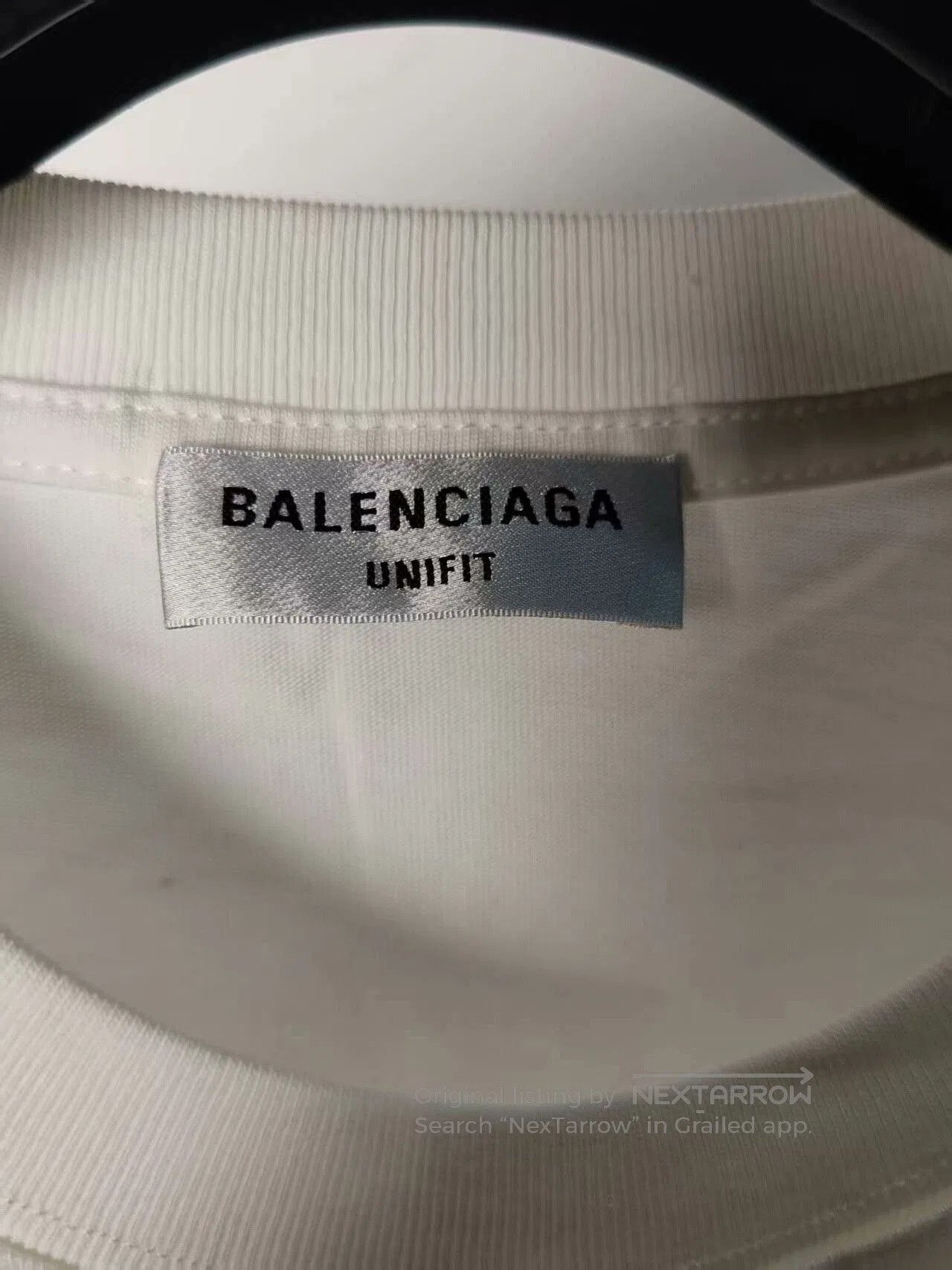 Balenciaga Balenciaga Logo Short Sleeve T. Size US S / EU 44-46 / 1 - 4 Thumbnail