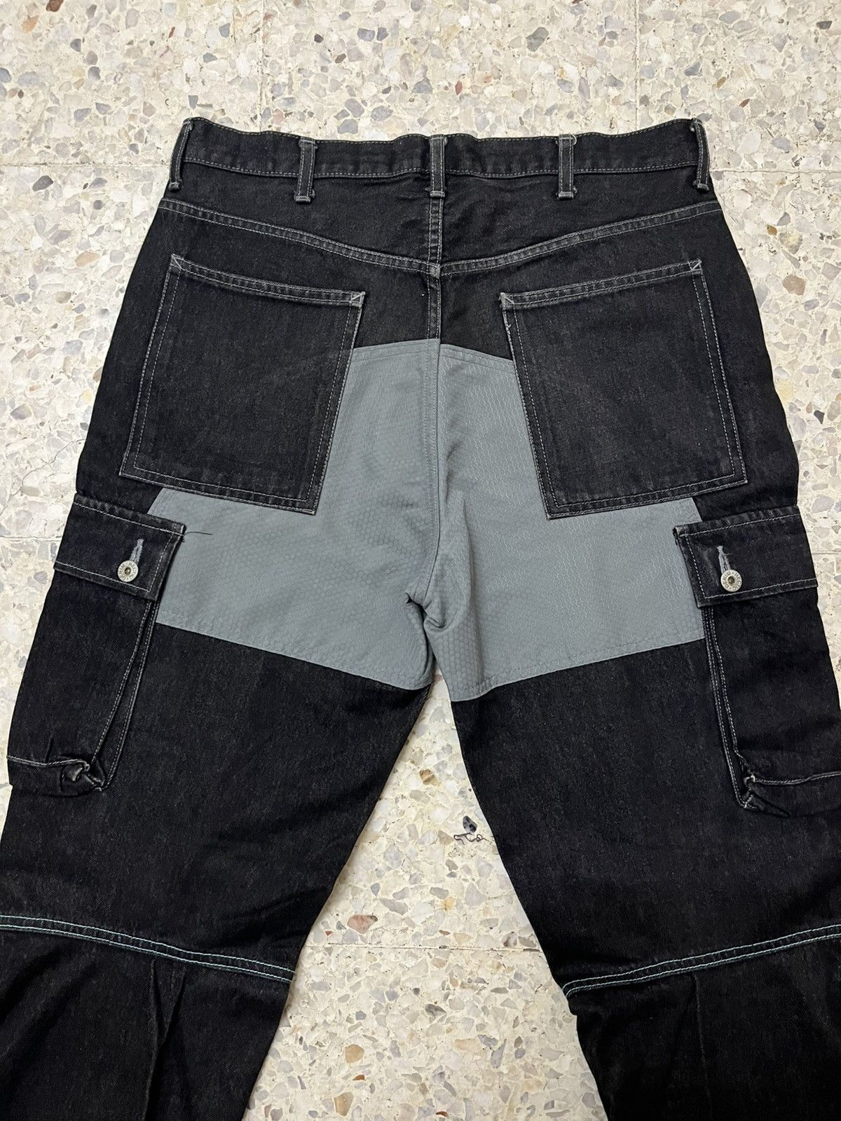 Engineered Garments RARE Japanese Archival Rocstar x Realmad Hectic Double Knee Size US 33 - 5 Thumbnail