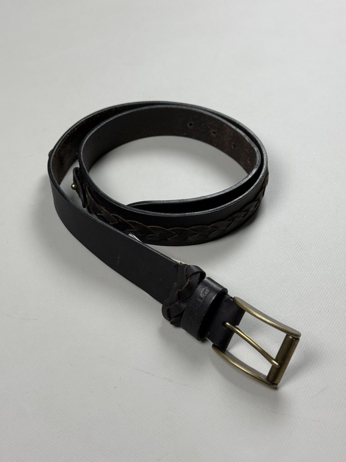 Diesel Diesel Vintage Leather Y2K Western Belt Size 95 Cm / 38 In Size 38 - 2 Thumbnail