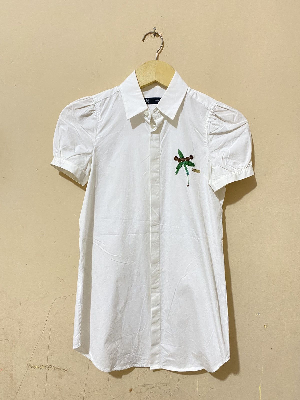 Dsquared2 SS2010 Dsquared2 White Blouse Size XS / US 0-2 / IT 36-38 - 1 Thumbnail
