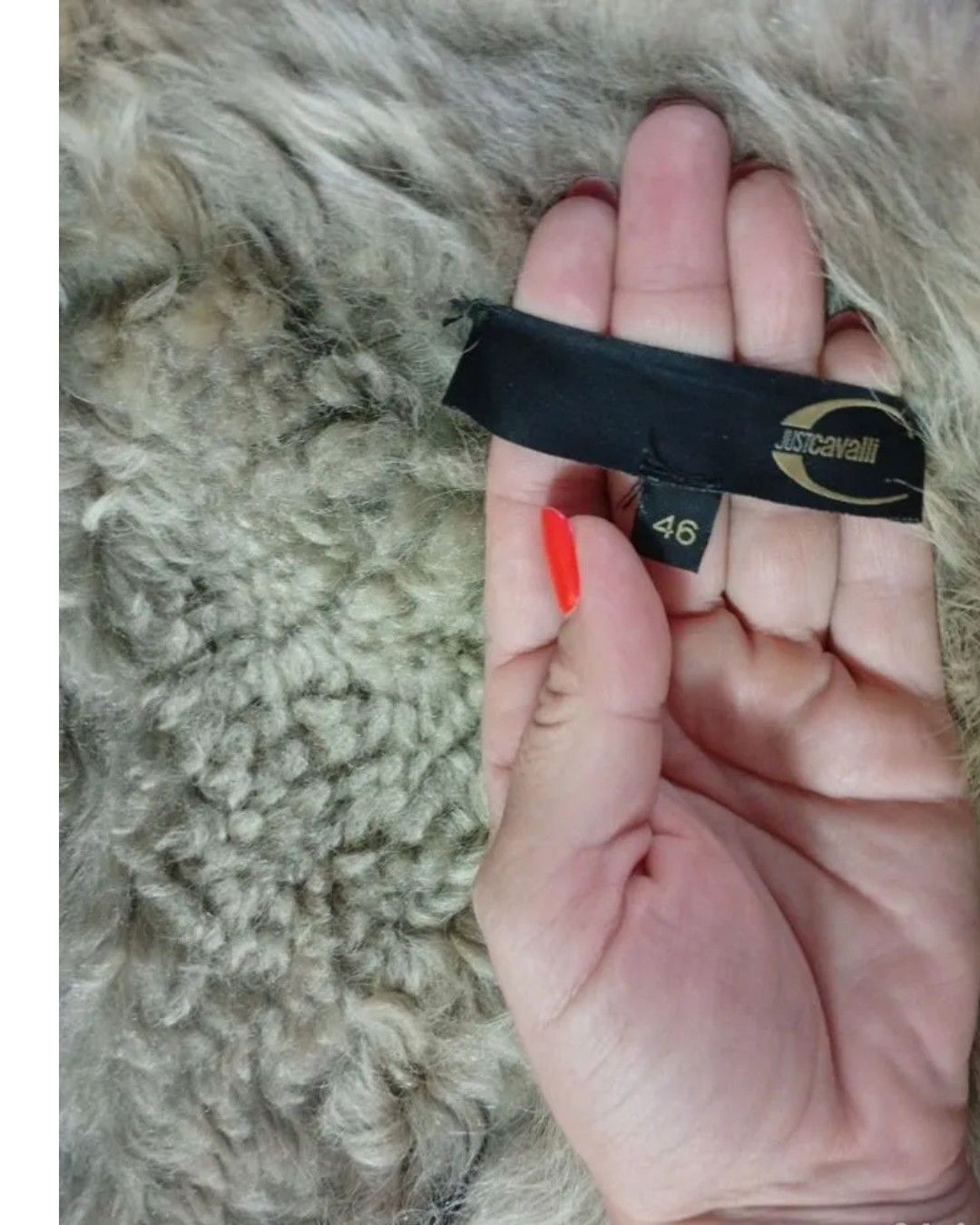 Roberto Cavalli DOUBLE BREASTED SHEARLING LEATHER HEAVY COAT Size L / US 10 / IT 46 - 4 Thumbnail