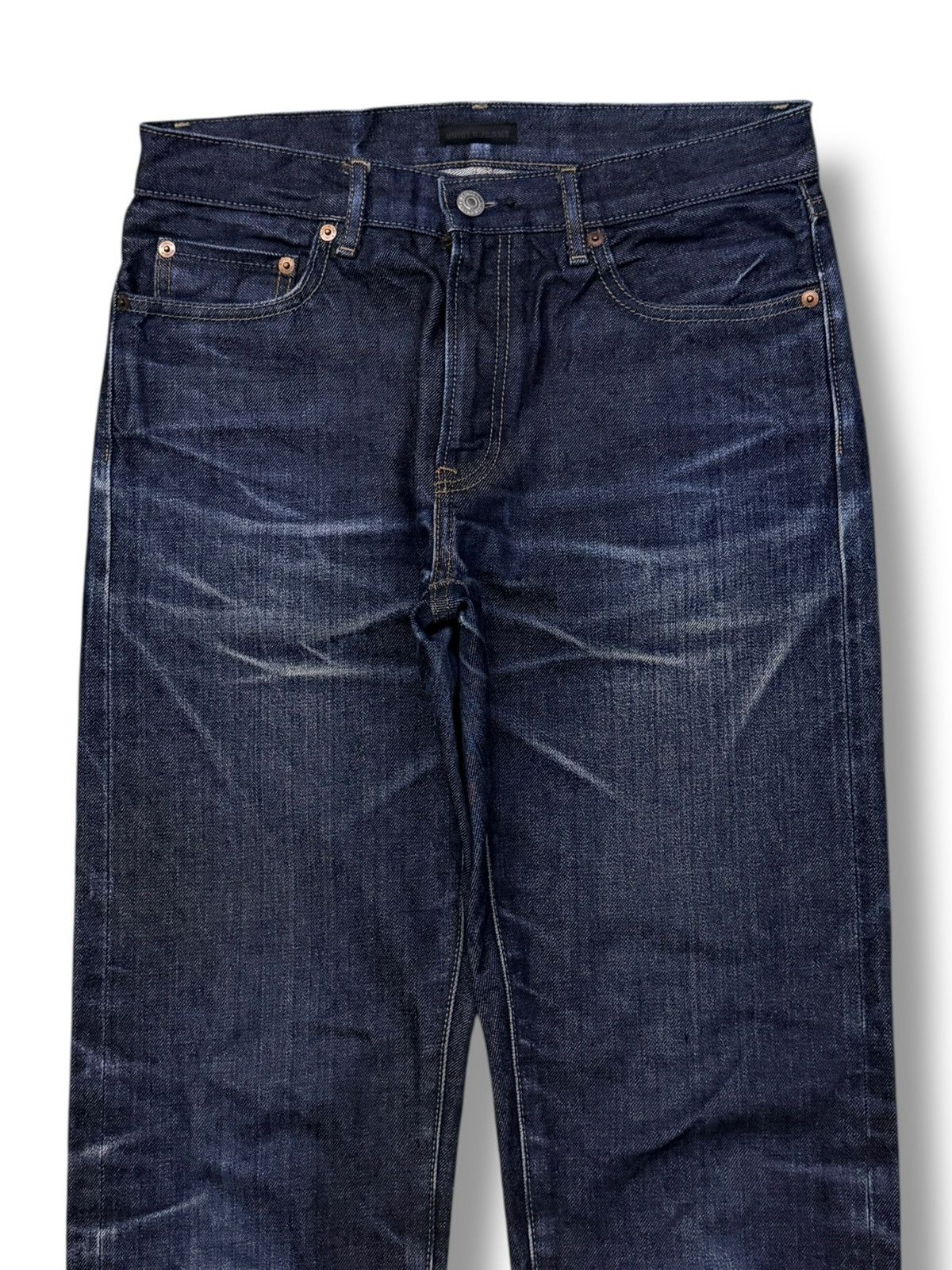 Uniqlo Vintage Uniqlo Jeans Selvedge Denim Japan | Vintage Fade W30 Size US 30 / EU 46 - 4 Thumbnail