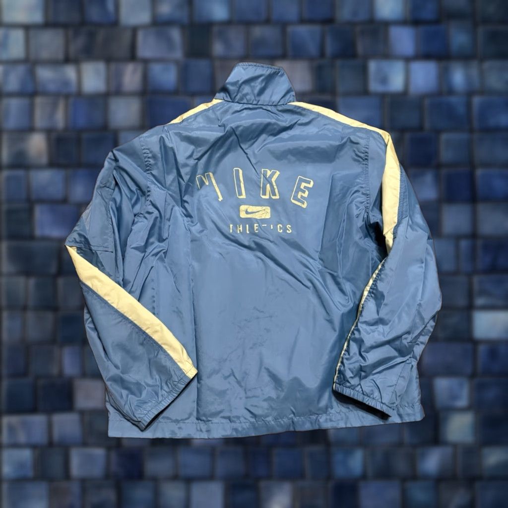 Nike VINTAGE Nike Windbreaker Full Zip Jacket Womens Medium Light Blue M Blue Windbreaker Womens Medium Nike Full Zip Jackets Size M / US 6-8 / IT 42-44 - 1 Thumbnail