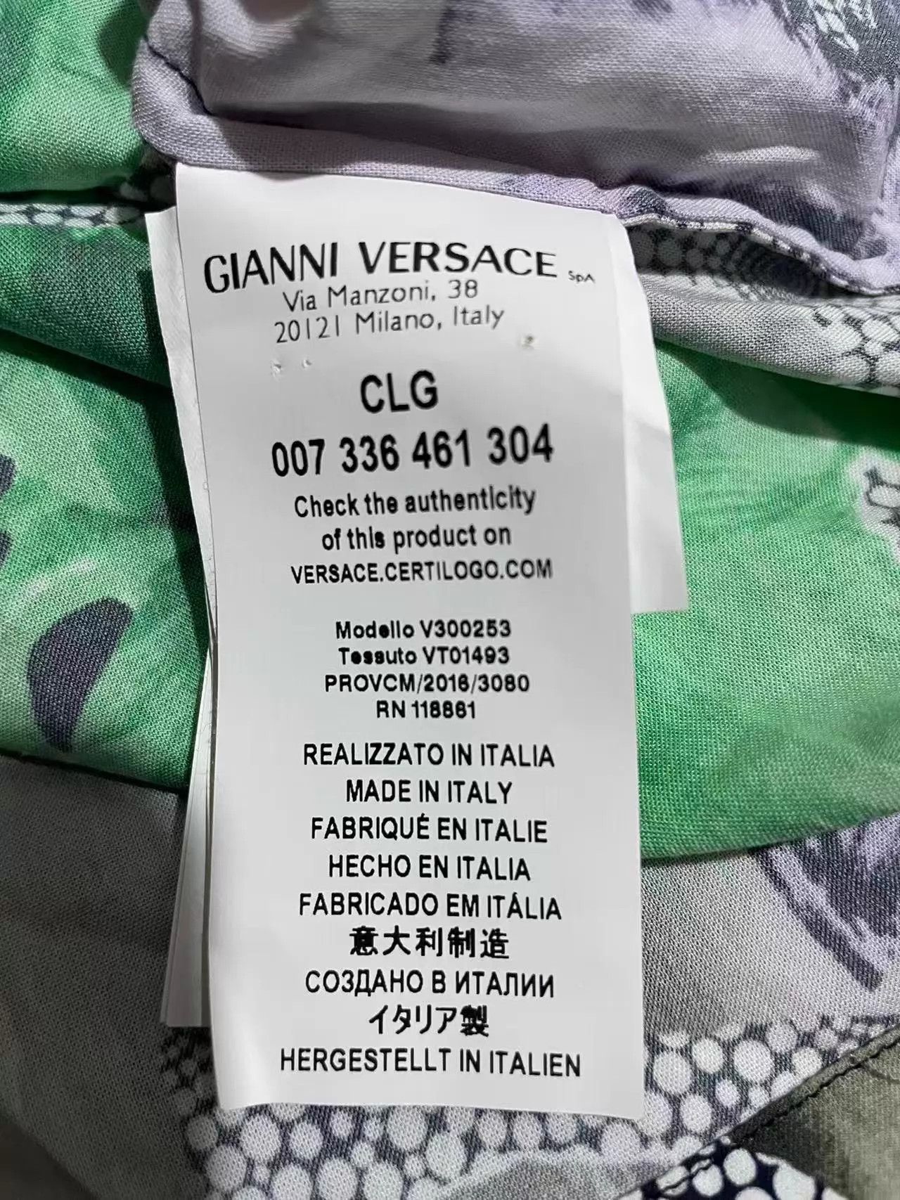 Versace Versace Runway Floral Print Short Sleeve Shirt Size US L / EU 52-54 / 3 - 7 Thumbnail