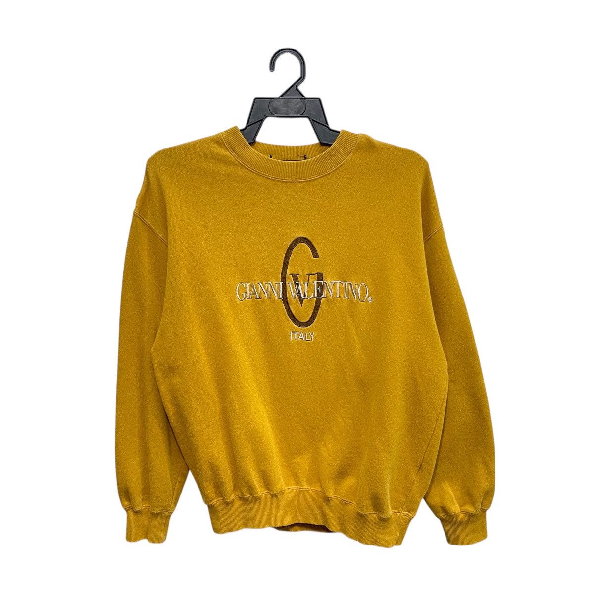 Gianni Valentino × Valentino × Vintage Vintage gianni valentino sweatshirt big logo embroidery rare Size US M / EU 48-50 / 2 - 1 Thumbnail