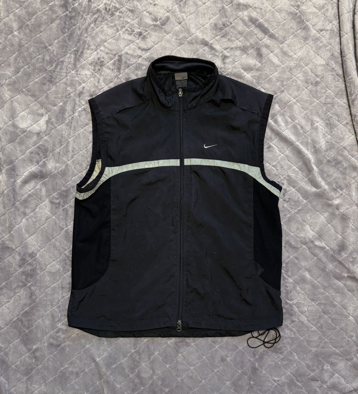 希少】old nike nylon vest y2k 刺繍ロゴ cityboy - メルカリ