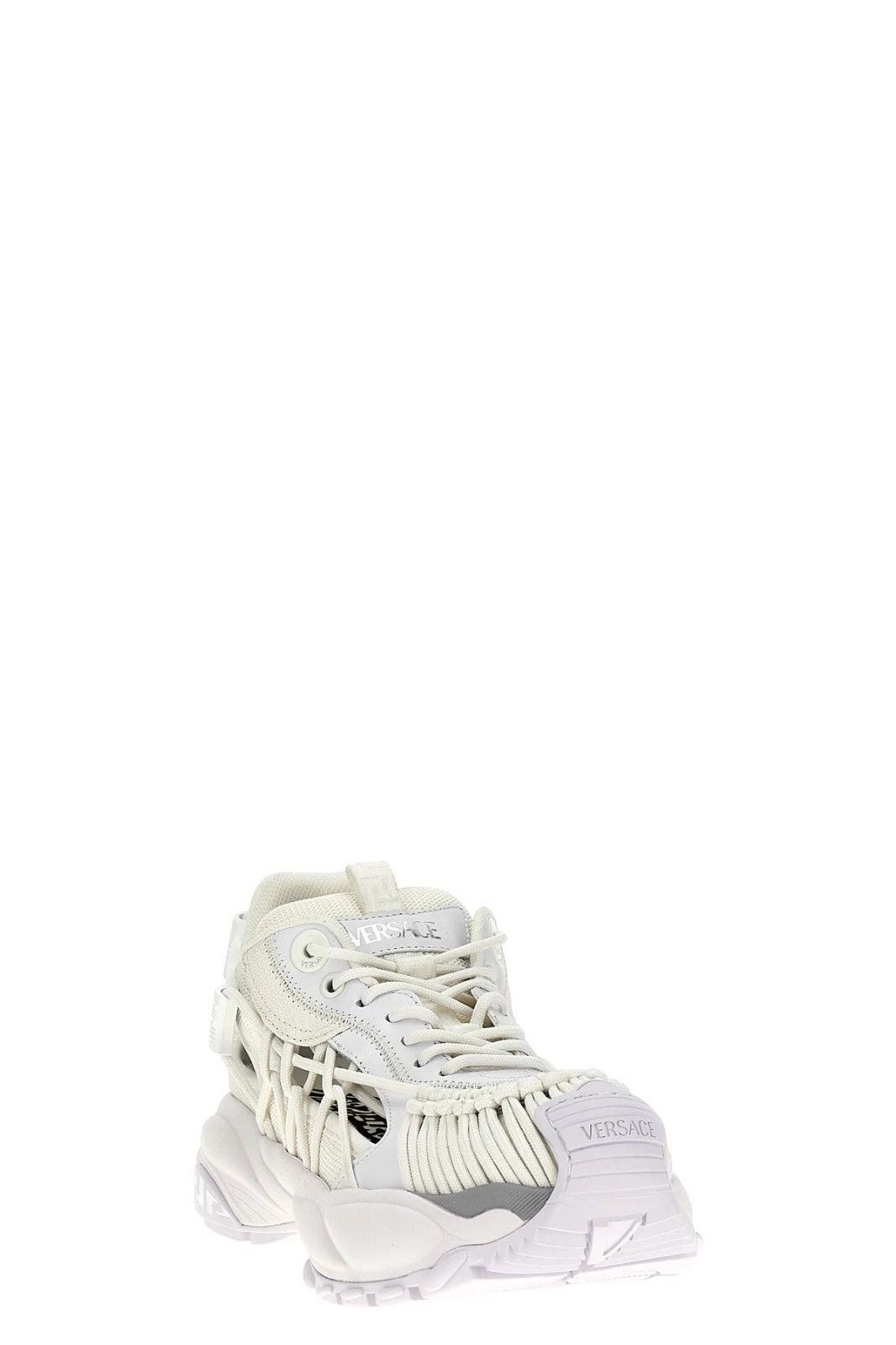 Versace VERSACE Mercury White Leather Sneakers New & Authentic Size US 9 / IT 39 - 2 Thumbnail