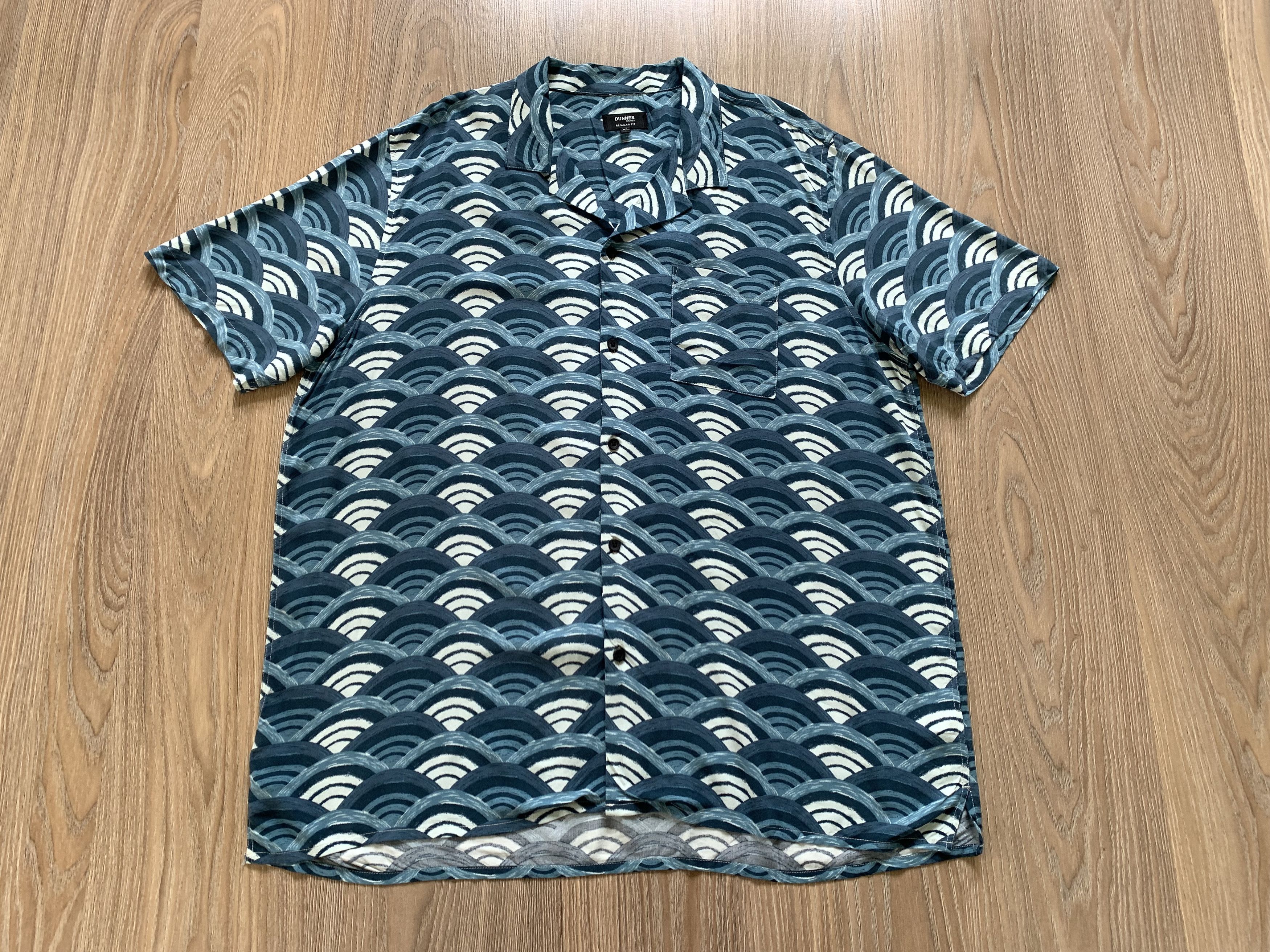 Dunnes Dunnes Regular Fit Mens Hawaiian Shirt Size US XL / EU 56 / 4 - 2 Thumbnail