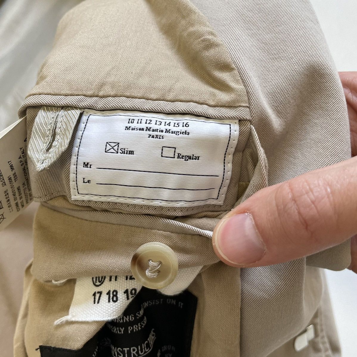 Maison Margiela S/S 08 Trompe-l'œil ‘Flat Effect’ Blazer Size 38R - 19 Thumbnail