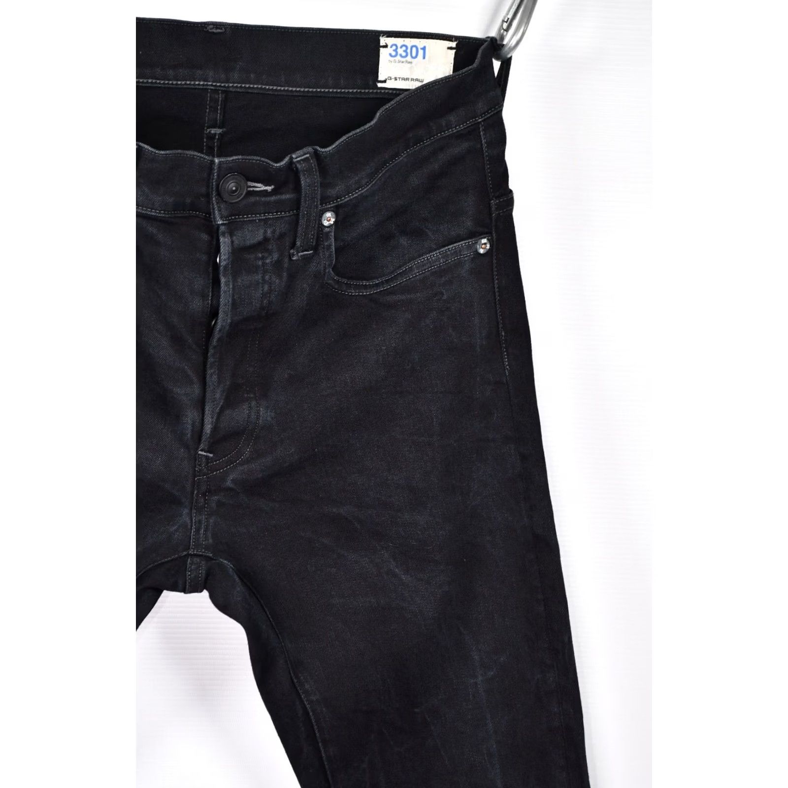 G-Star G-Star Raw 3301 Slim Jeans W32/L34 Mens Shirt? Size US 32 / EU 48 - 7 Thumbnail