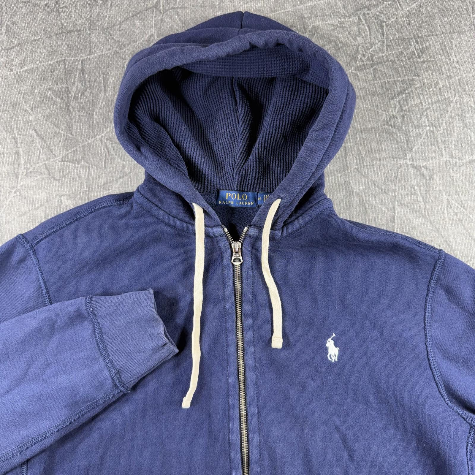 Polo Ralph Lauren Polo Ralph Lauren Jacket Men's M Blue Fleece Full Zip Hoodie Size US M / EU 48-50 / 2 - 1 Thumbnail