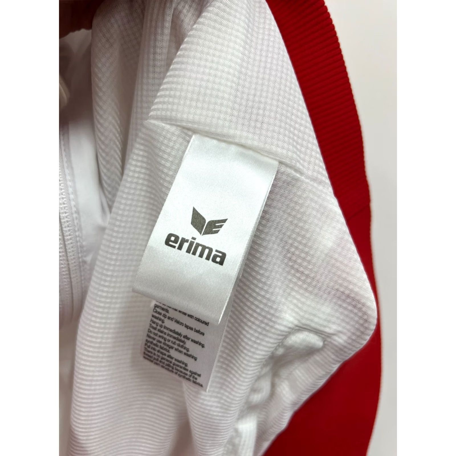 Erima ERIMA Austria Olympic Team Track Jacket Women M White 100% Polyester Zip Long Sleeve Activewear Shirt Womens Jacket Size M / US 6-8 / IT 42-44 - 7 Thumbnail