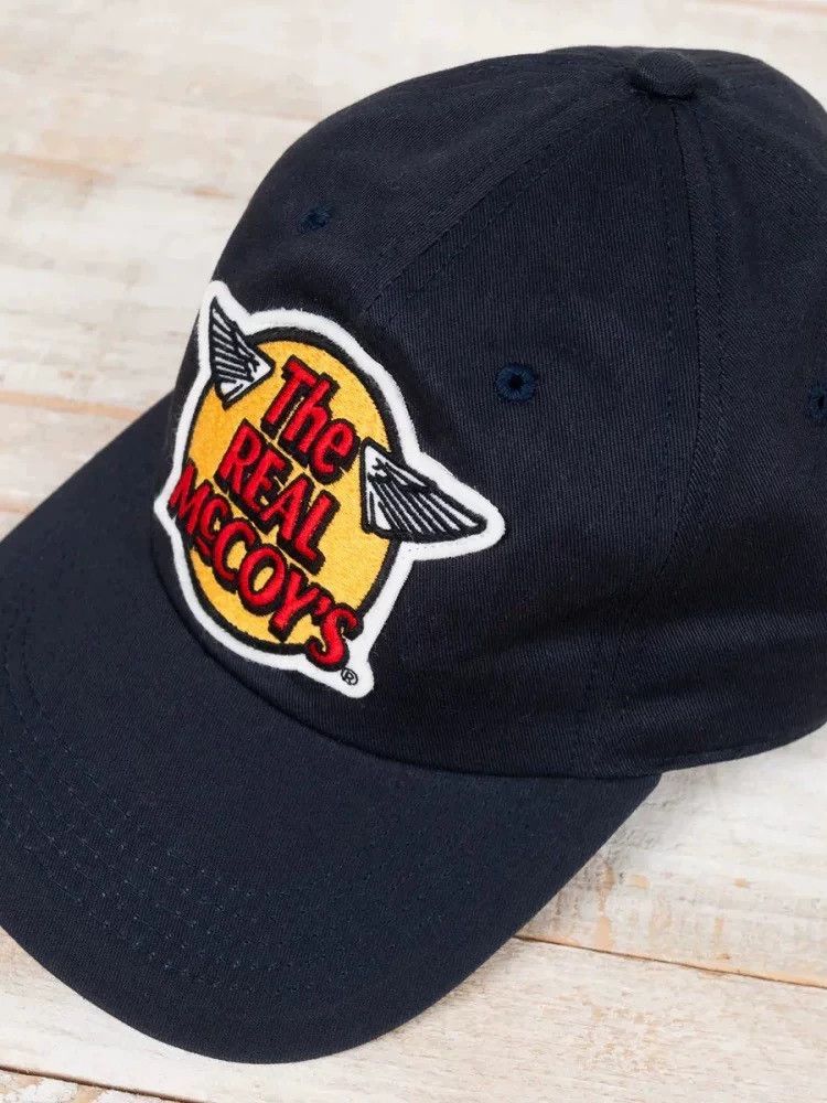 The Real McCoy's The REAL McCOY'S Embroidered Logo Baseball Cap Size ONE SIZE - 6 Thumbnail