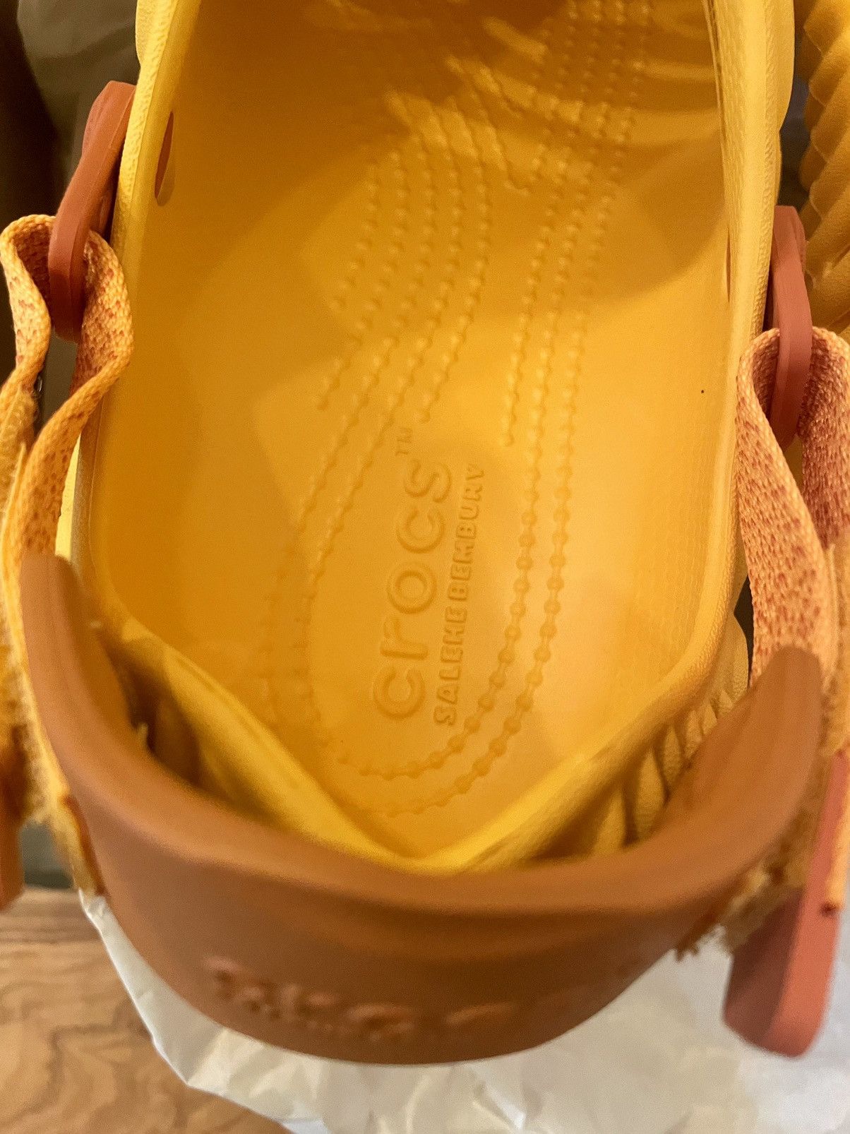 Crocs × Salehe Bembury SALEHE BEMBURY X CROCS THE POLLEX CLOG in COBBLER YELLOW M11 Size US 11 / EU 44 - 8 Thumbnail