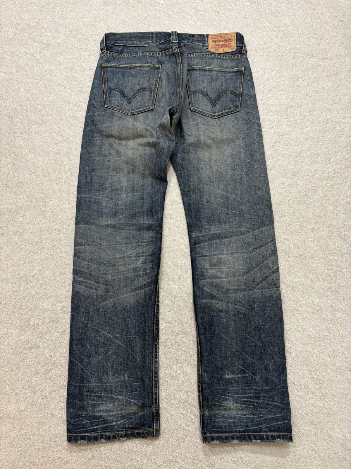 Kapital 2000a Levis Vintage destroy wash denim y2k style Size US 30 / EU 46 - 6 Thumbnail