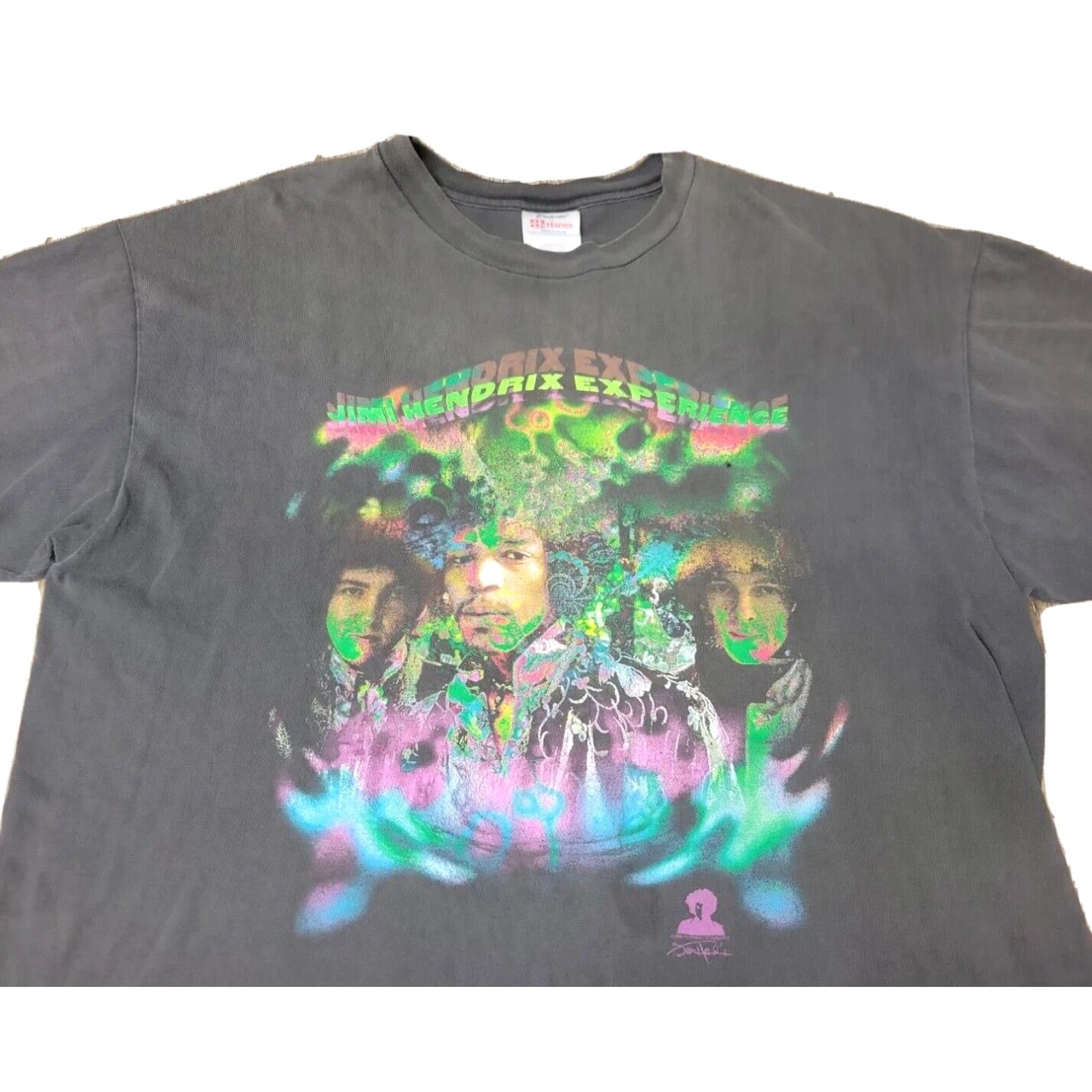 image of The Jimi Hendrix Experience Bbc Sessions Shirt Vintage Winterland XL Xlarge 1998 in White, Men's