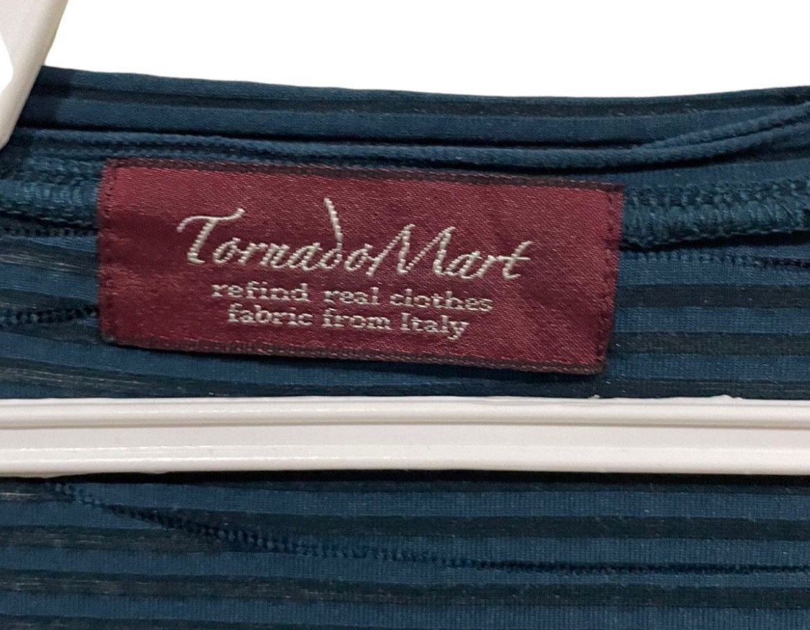 If Six Was Nine Vintage Tornado Mart Japan Pleated Longsleeve Shirt Size US M / EU 48-50 / 2 - 20 Thumbnail