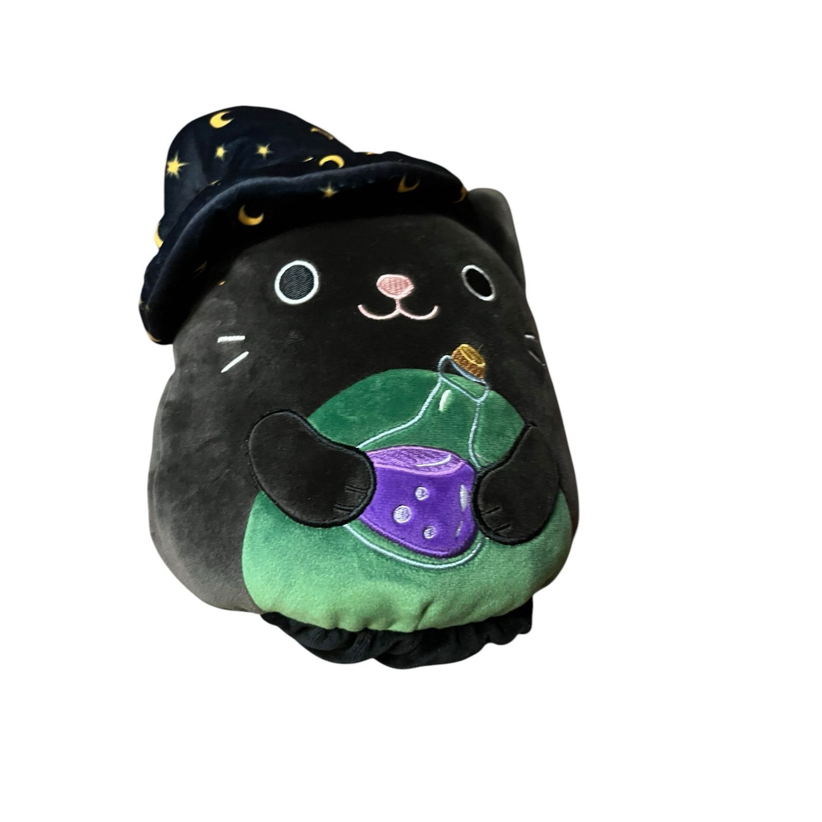 Designer FLIP A MALLOW By Squishmallow Cleo The Cat Witch/Pumpkin Size ONE SIZE - 2 Thumbnail