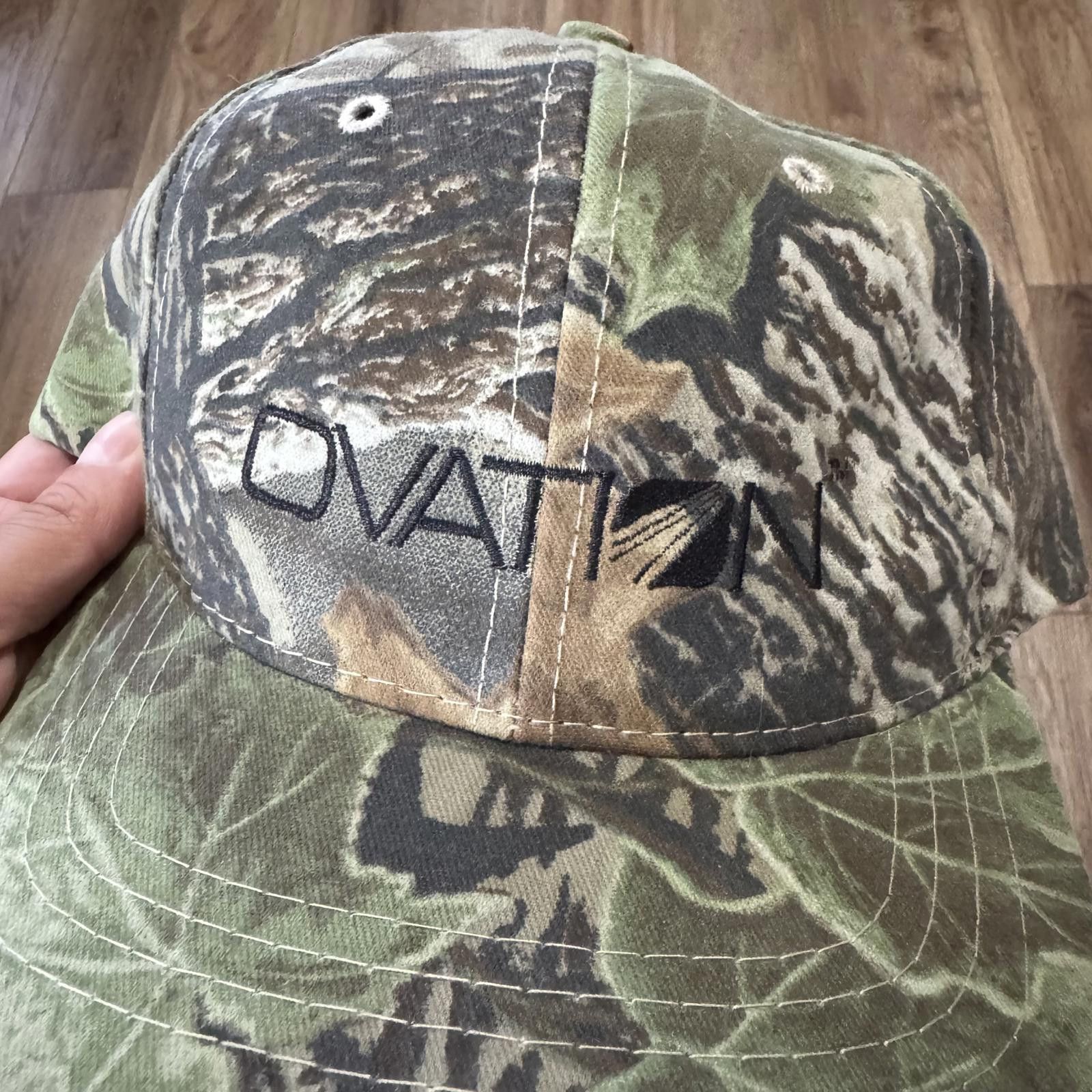Vintage Vintage 90s Camo Snapback Hat Size ONE SIZE - 2 Thumbnail