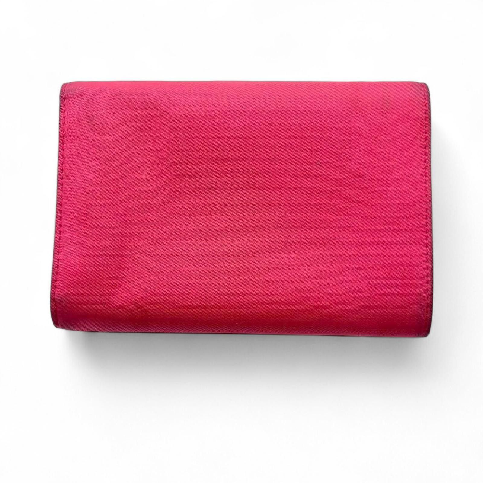 Prada Prada - Pink Women's Wallet Triangle Logo Size ONE SIZE - 4 Thumbnail