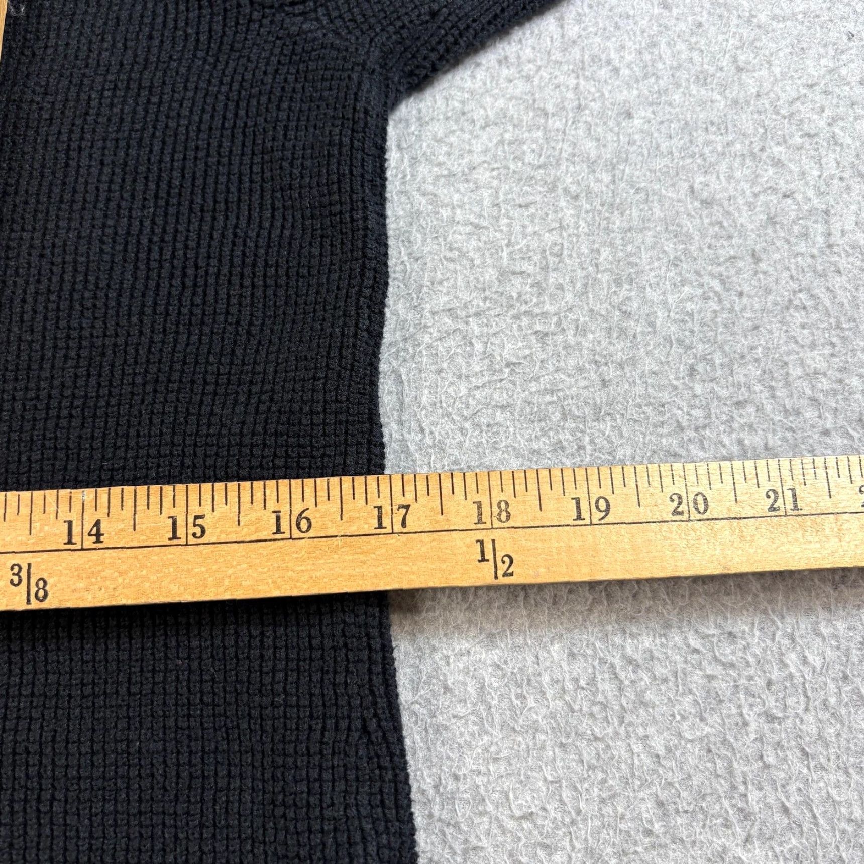 Ralph Lauren Lauren Ralph Lauren Sweater Womens Large Black Cowl Neck Knit Pullover Size L / US 10 / IT 46 - 6 Thumbnail