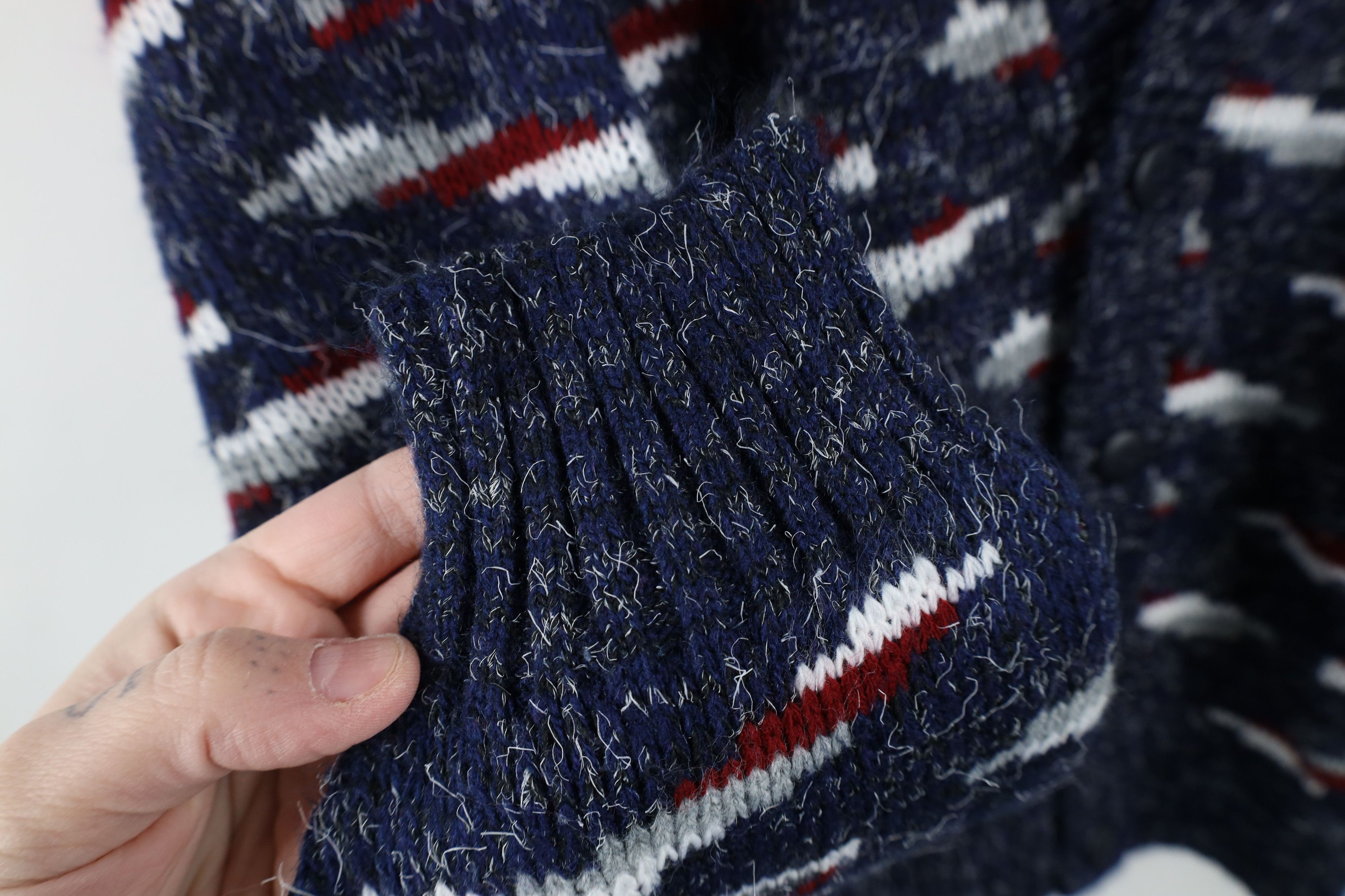 Vintage Vintage 90s Streetwear Knit Button Cardigan Sweater USA Size US L / EU 52-54 / 3 - 4 Thumbnail