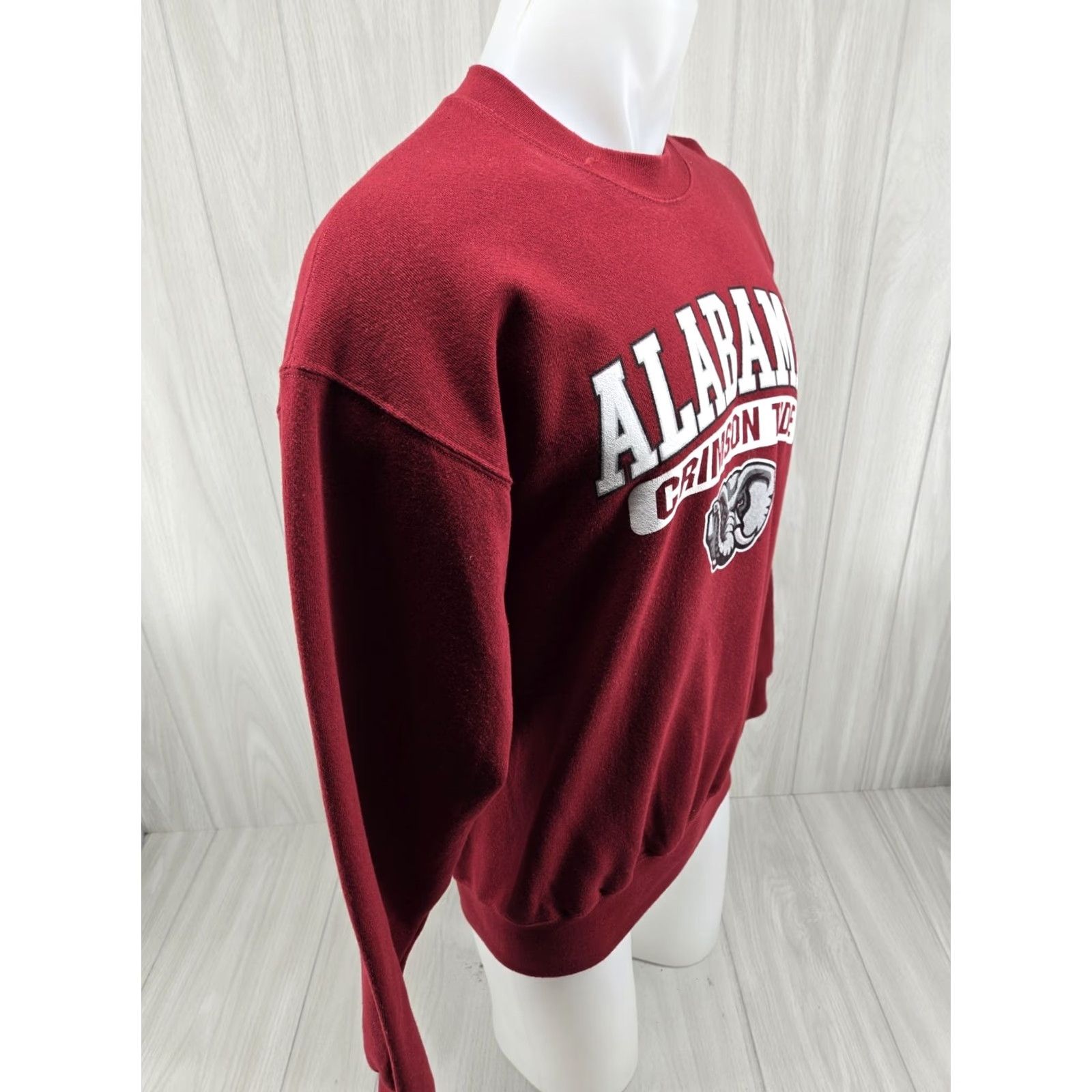 Vintage VINTAGE University of Alabama Men's Sweatshirt Crimson Tide Size L Size US L / EU 52-54 / 3 - 7 Thumbnail